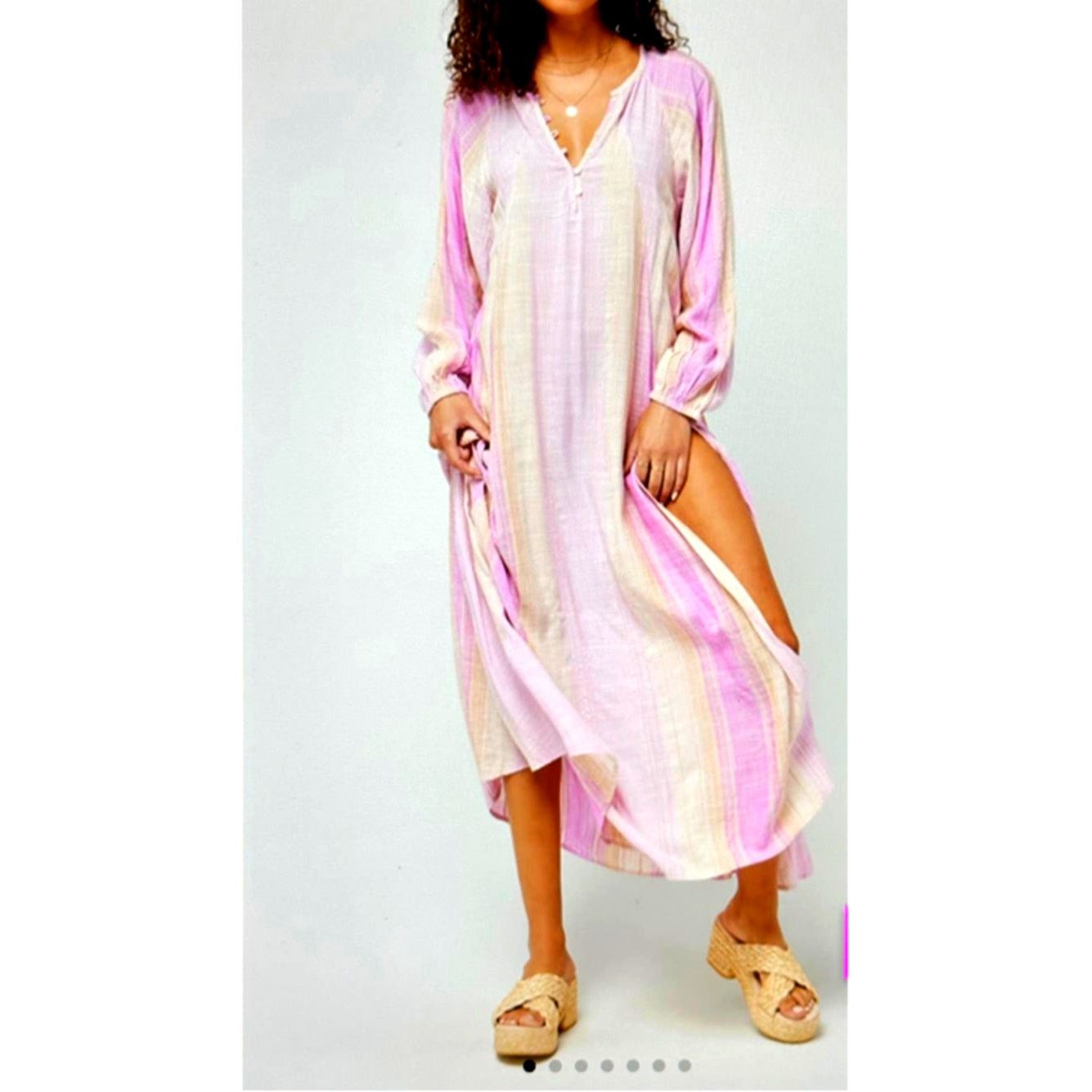 Other L*space Casia Maxi Dress - Pastel Combo - size M/L Size M / US 6-8 / IT 42-44 - 3 Thumbnail