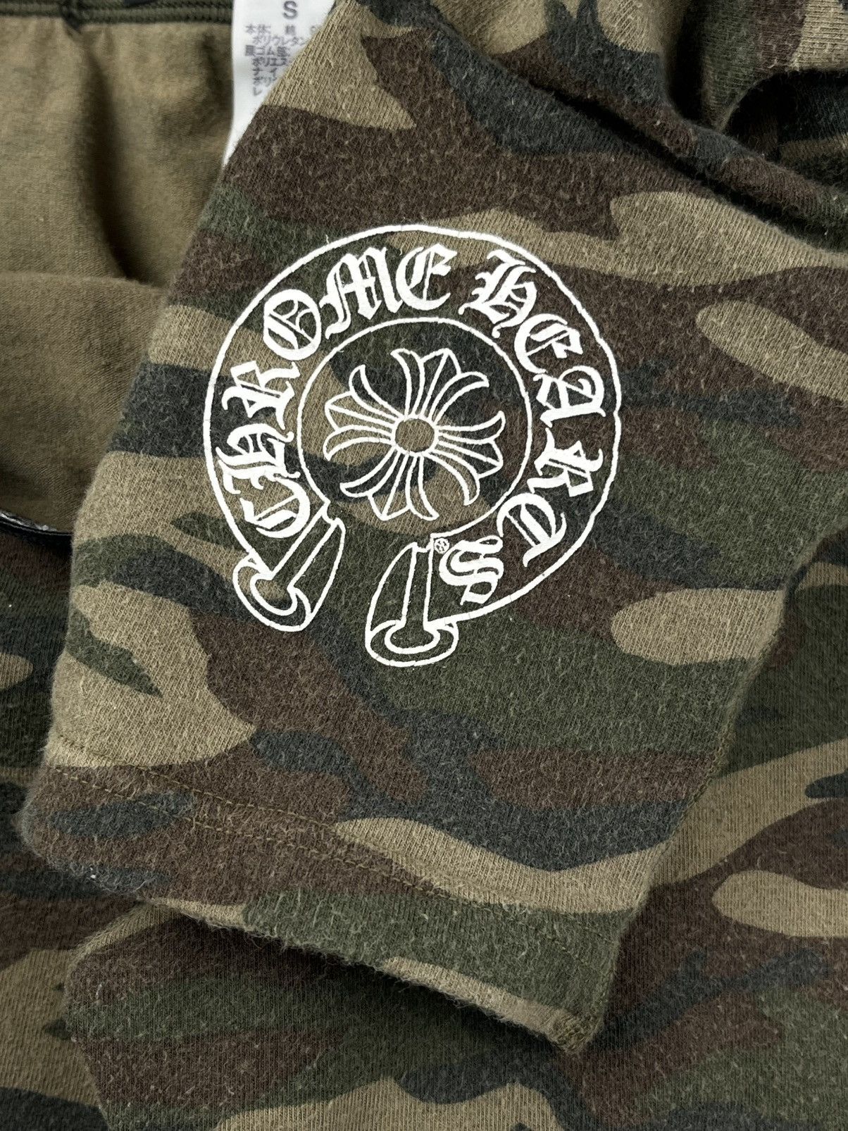 Chrome Hearts Chrome Hearts Camo Horseshoe Logo Print Leggings Size 26" / US 2 / IT 38 - 4 Thumbnail