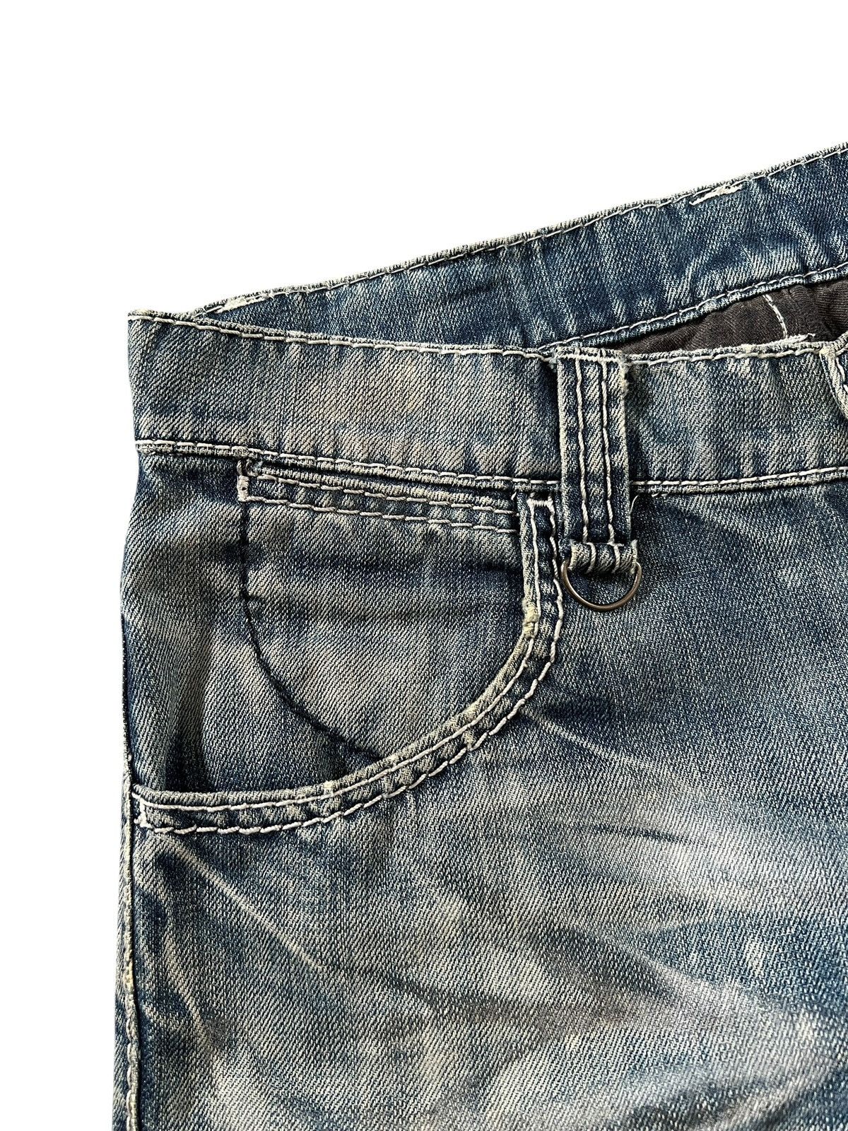 BUFFALO BOBS Buffalo Bobs Claw Mark Flare Denim Size US 32 / EU 48 - 10 Thumbnail
