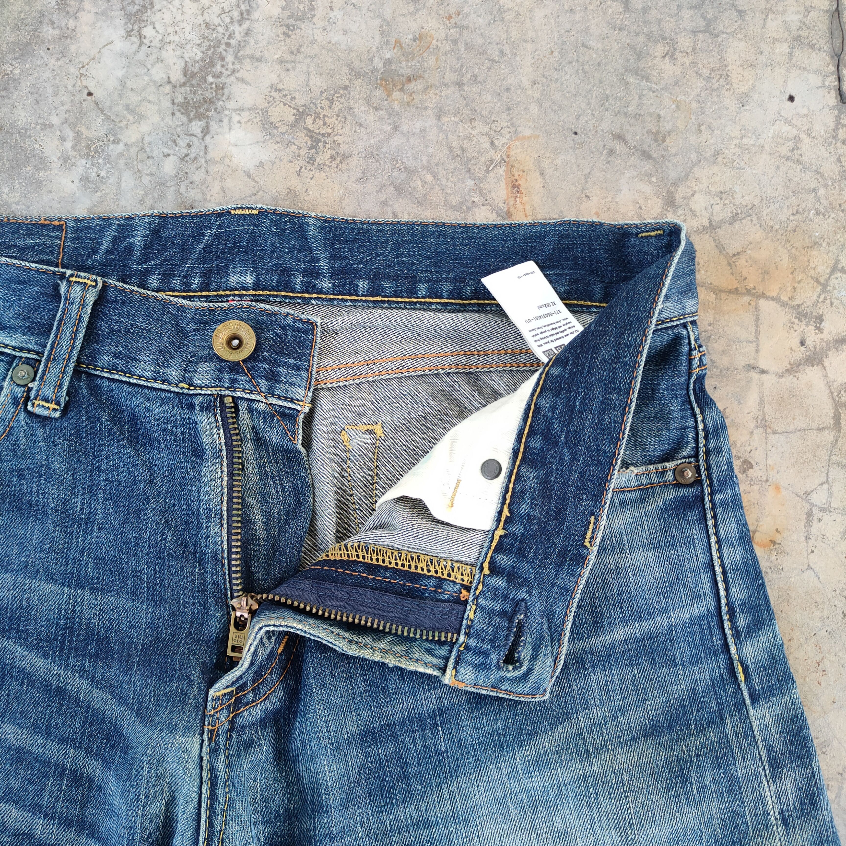 Japanese Brand W33 VINTAGE JAPANESE S001 FADED JEANS DENIM PANTS Size US 33 - 7 Thumbnail