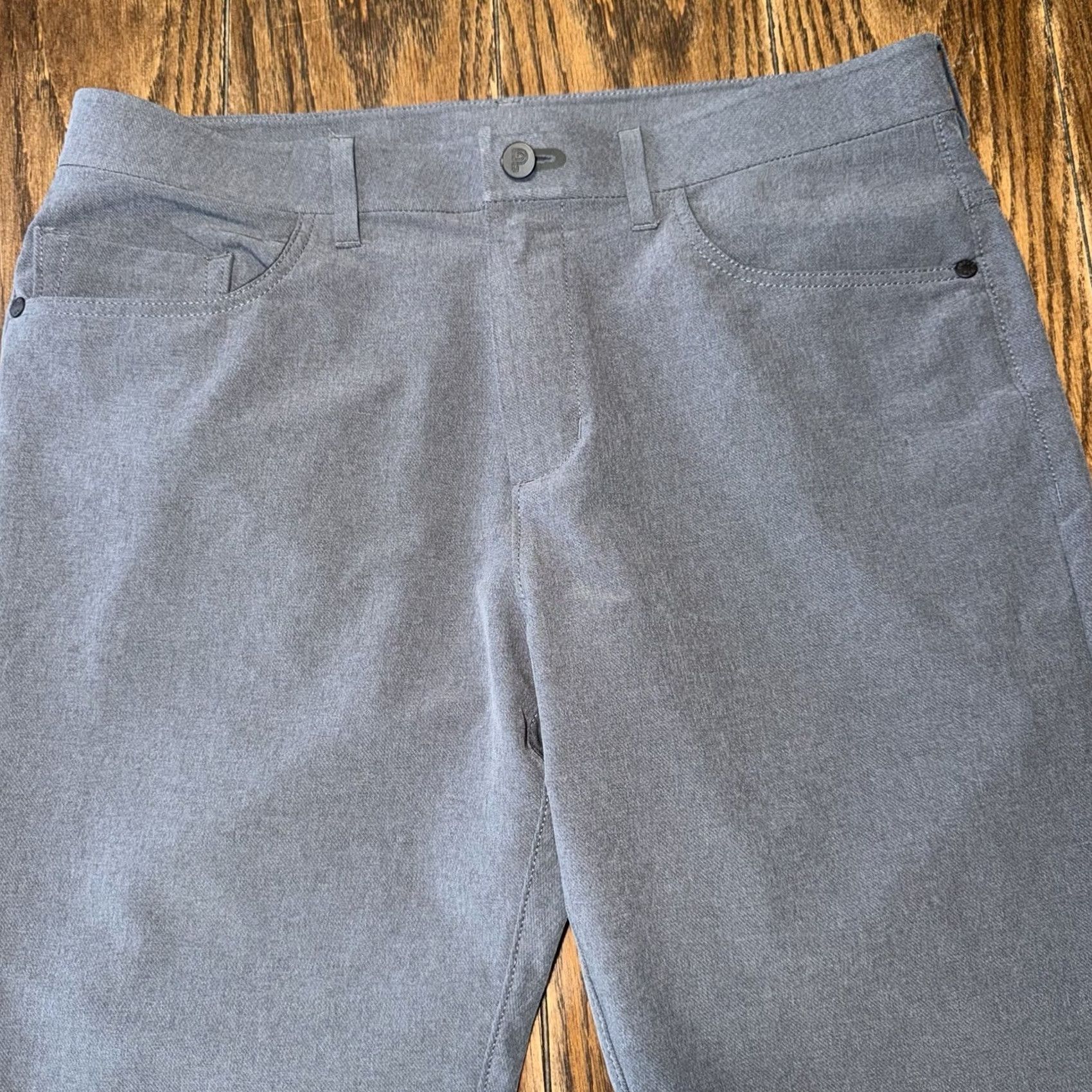 Vintage Public Rec Workday Pant Mens 33x32 Blue Stretch Zip Pocket Pants Regular Blue Mens 34x30 City Preppy Sports Straight Modern Chino Jeans-like Size US 33 - 3 Thumbnail