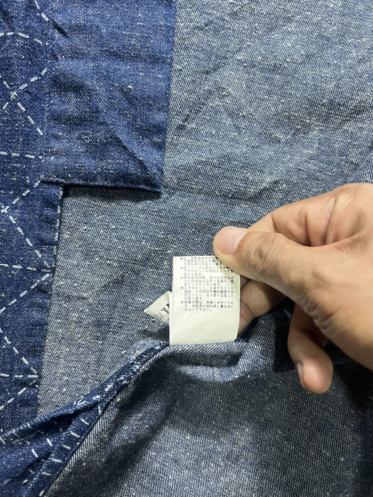 FDMTL FDTML - Indigo Dyed Kimono Size US M / EU 48-50 / 2 - 11 Thumbnail