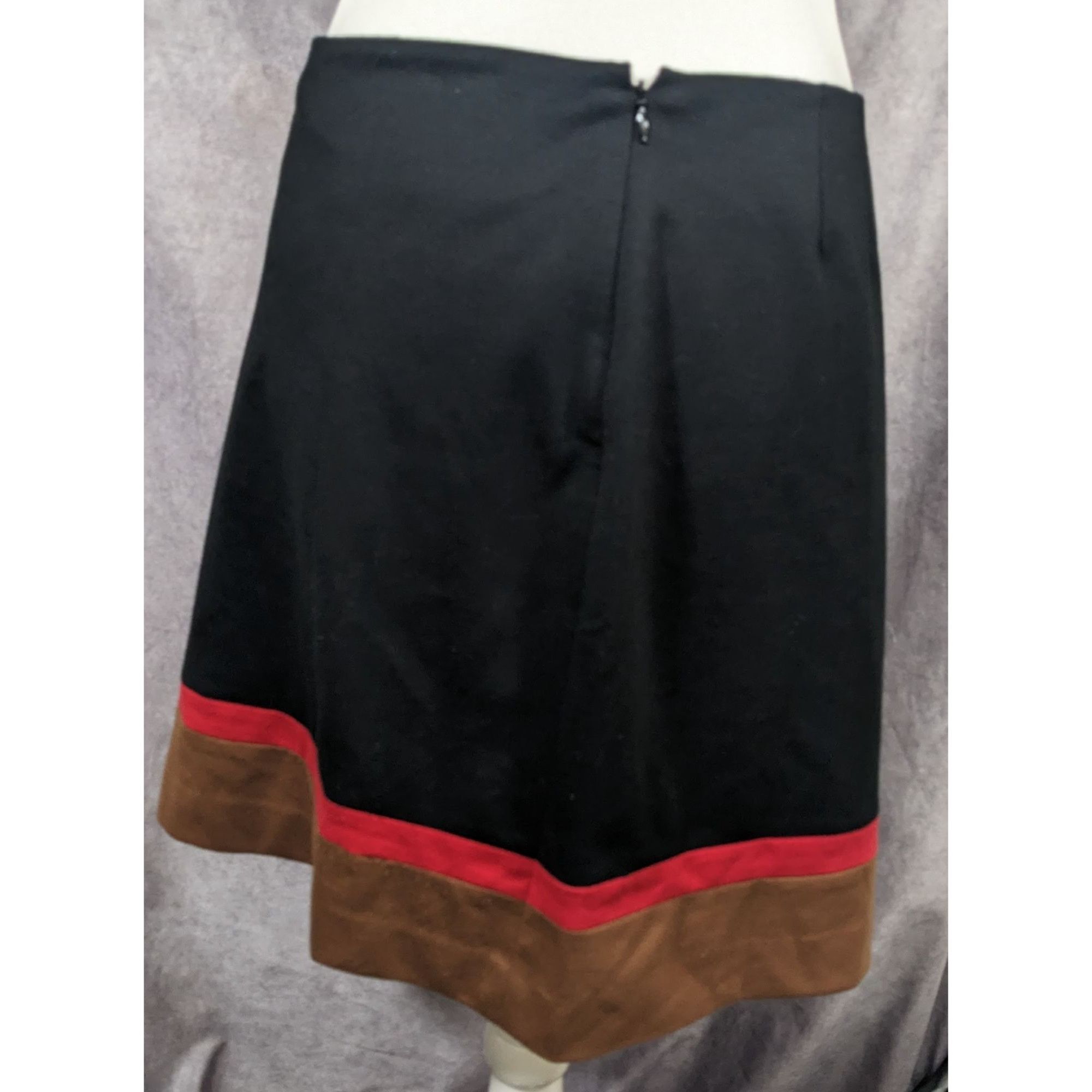 Loft Preppy Color Block Skirt by Ann Taylor Loft Size 28" / US 6 / IT 42 - 5 Thumbnail
