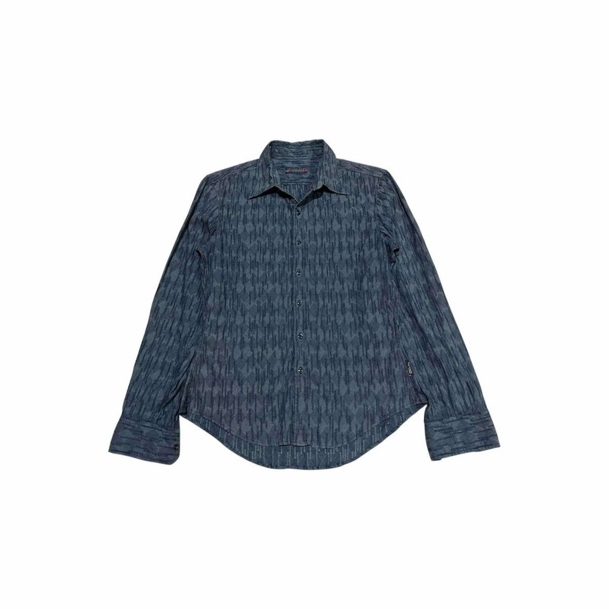 Morgan Homme 🔥Sick Y2K Morgan Homme Argyle Pleats Shirt Size US L / EU 52-54 / 3 - 1 Thumbnail
