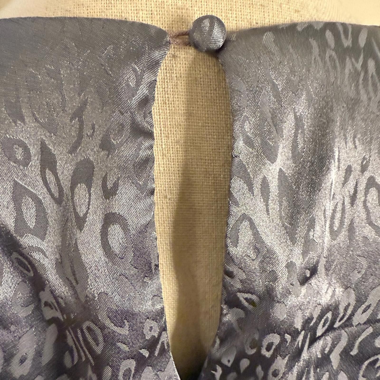 Other Sage the Label gray silver leopard print mini dress SZ SM Size S / US 4 / IT 40 - 4 Thumbnail