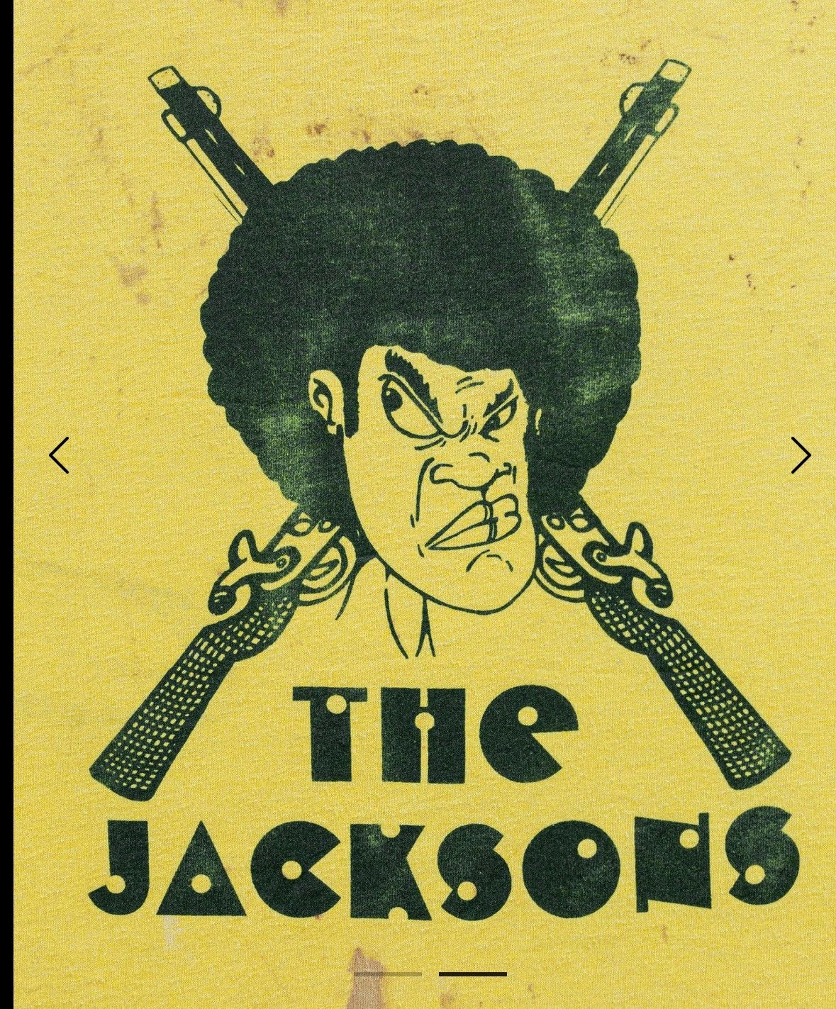 Unsound Rags × Vintage Vintage SINGLE STITCHED "THE JACKSONS" TEE - 1990S Size US L / EU 52-54 / 3 - 2 Thumbnail