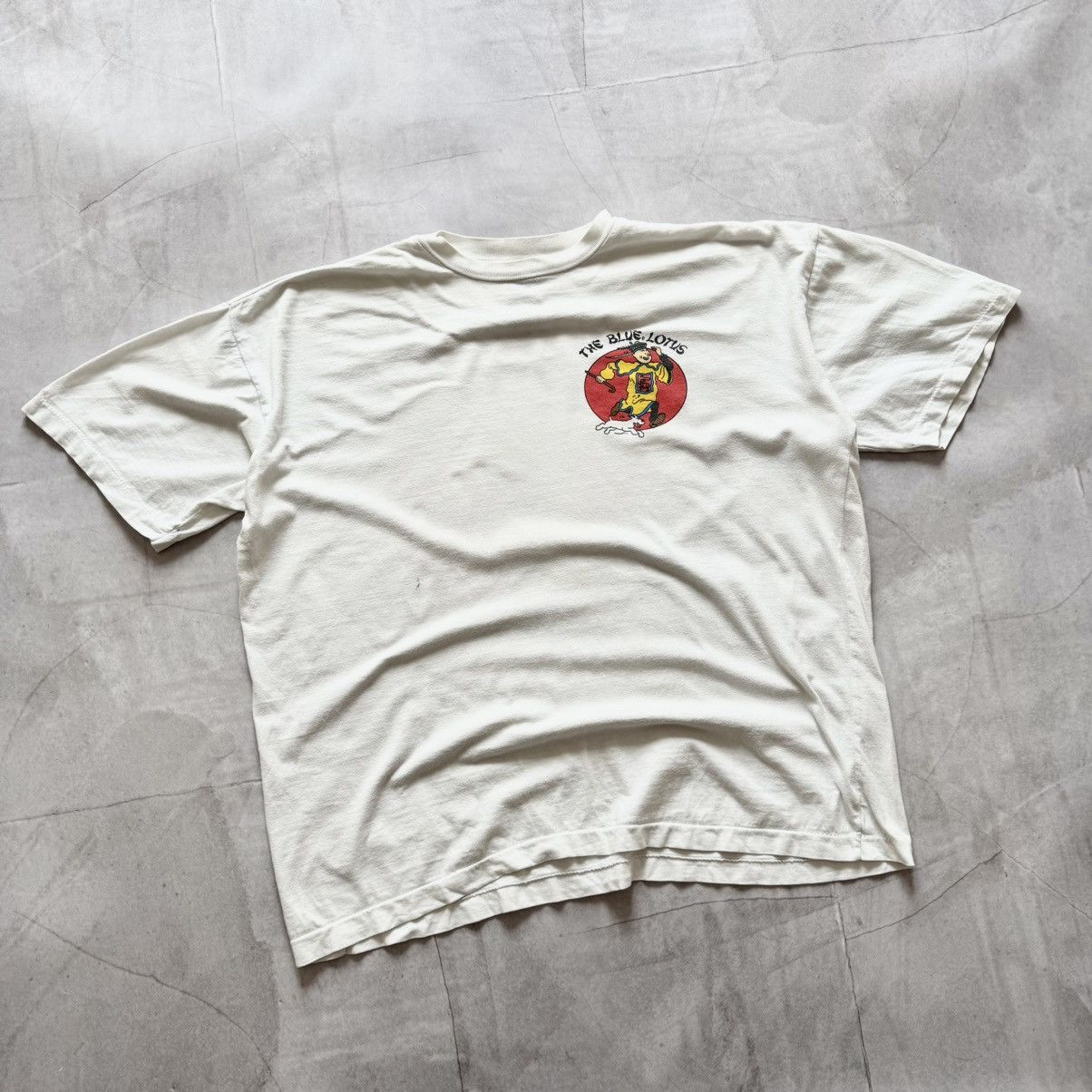 Vintage 90s TinTin The Blue Lotus Cartoon Movie T-shirt Tee Y2K Size US XL / EU 56 / 4 - 4 Thumbnail