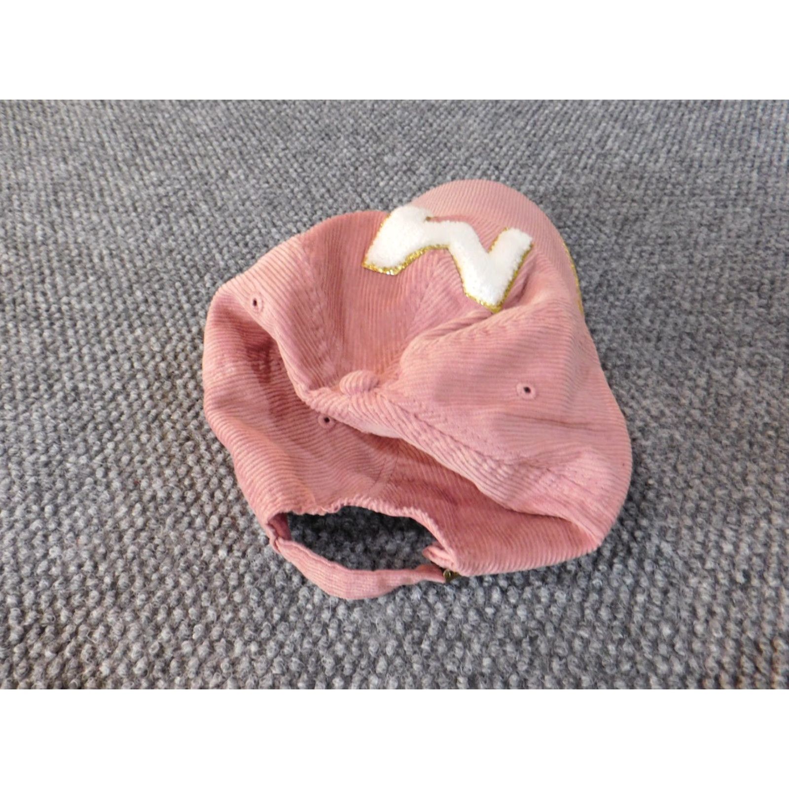 Pinko Simply Southern Hat Cap Womens Pink Logo Fuzzy One Size Adjustable Lightweight Canvas Cotton Baseball Cap Womens Pink Size ONE SIZE - 6 Thumbnail