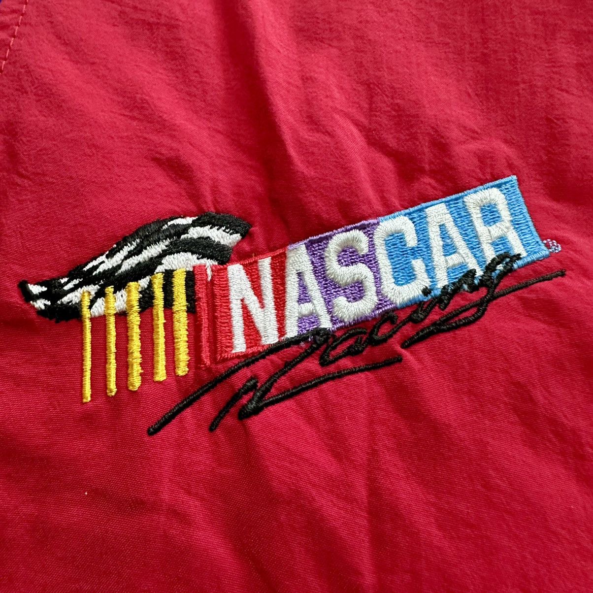 NASCAR × Vintage Vintage 90s Kado Nascar Racing Made In USA Jacket, XL Size US XL / EU 56 / 4 - 3 Thumbnail