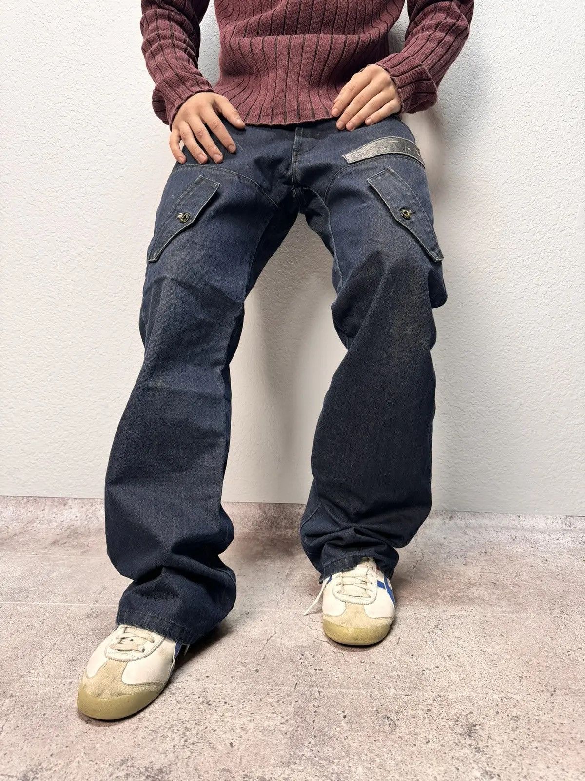 Vintage Vintage Junya Watanabe Style G Star raw Bondage Cargo Pans Size US 34 / EU 50 - 14 Thumbnail