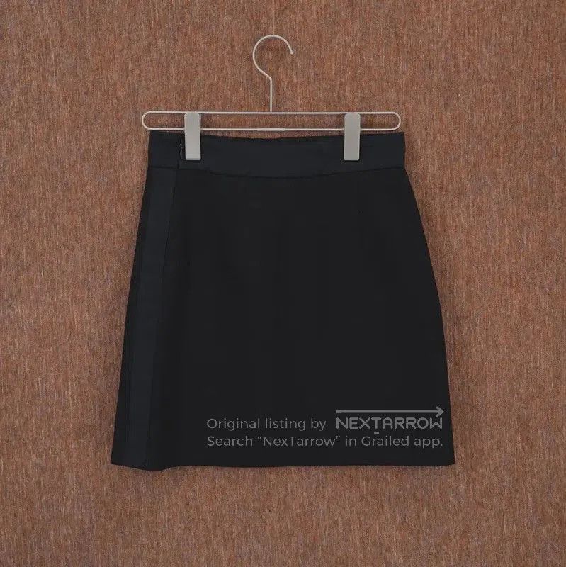 Miu Miu Miu Miu Black Logo Mini Skirt . Size 23" - 1 Thumbnail