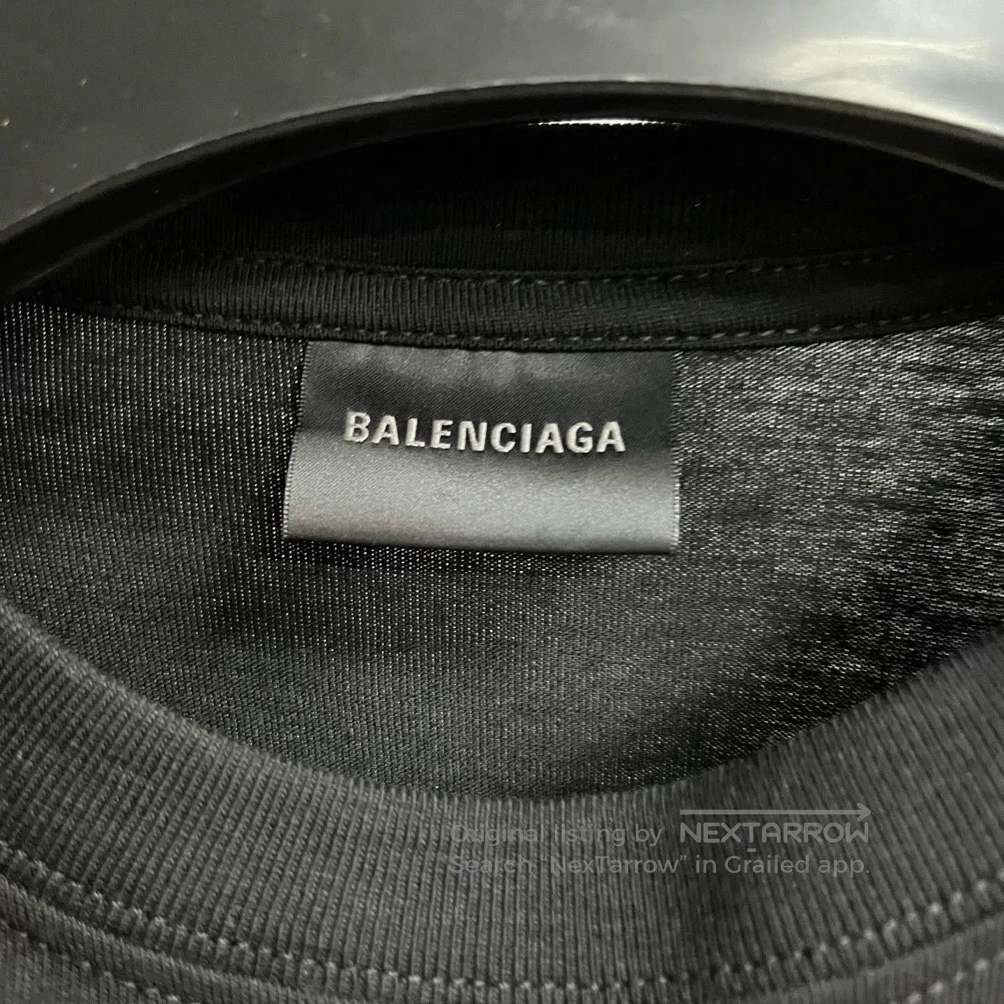Balenciaga Balenciaga Black Letter Print Crewneck Tee. Size US L / EU 52-54 / 3 - 4 Thumbnail