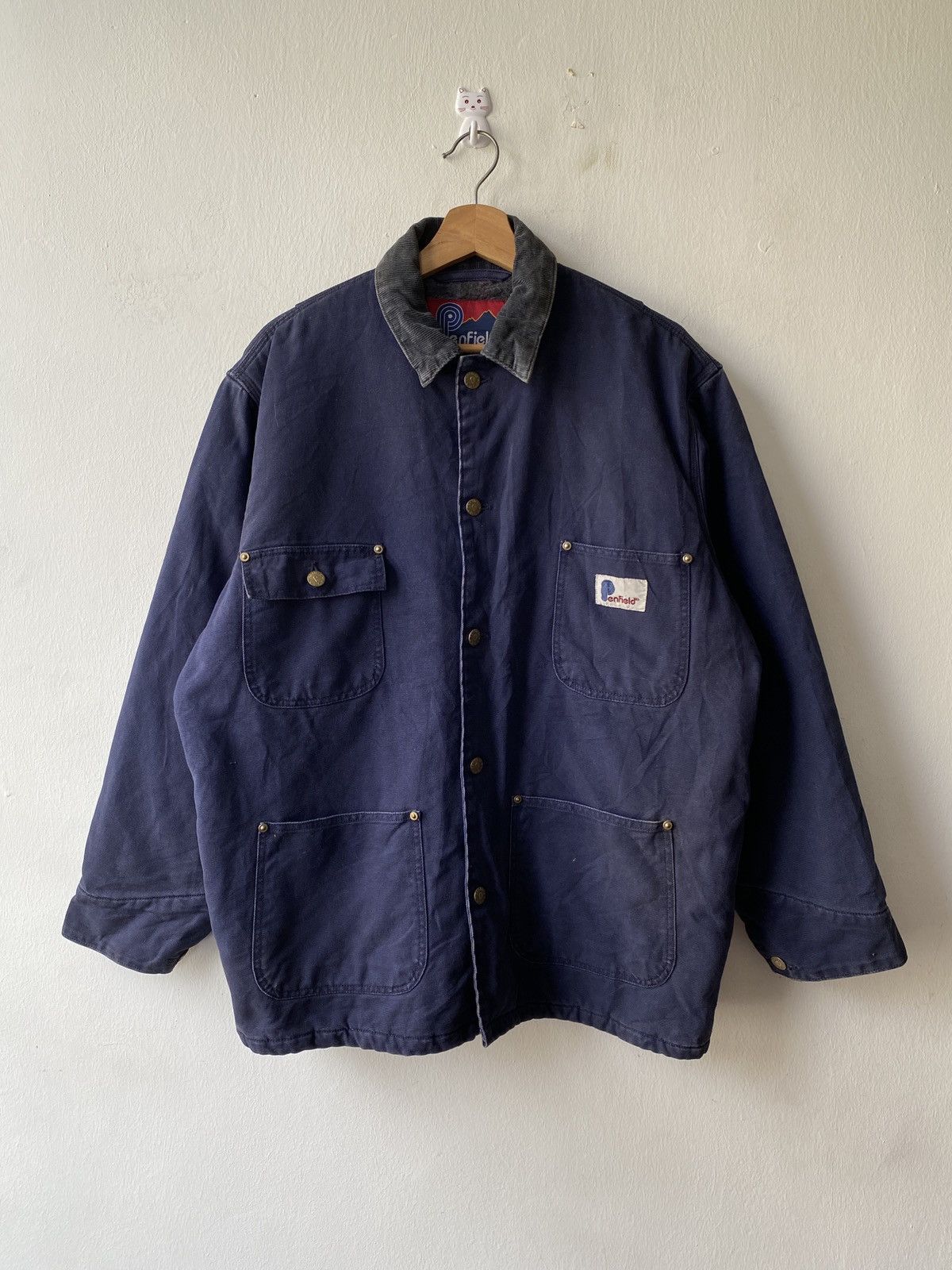 Penfield × Vintage Vintage 90s Penfield Chore Jacket Lining Workwear Size US L / EU 52-54 / 3 - 4 Thumbnail