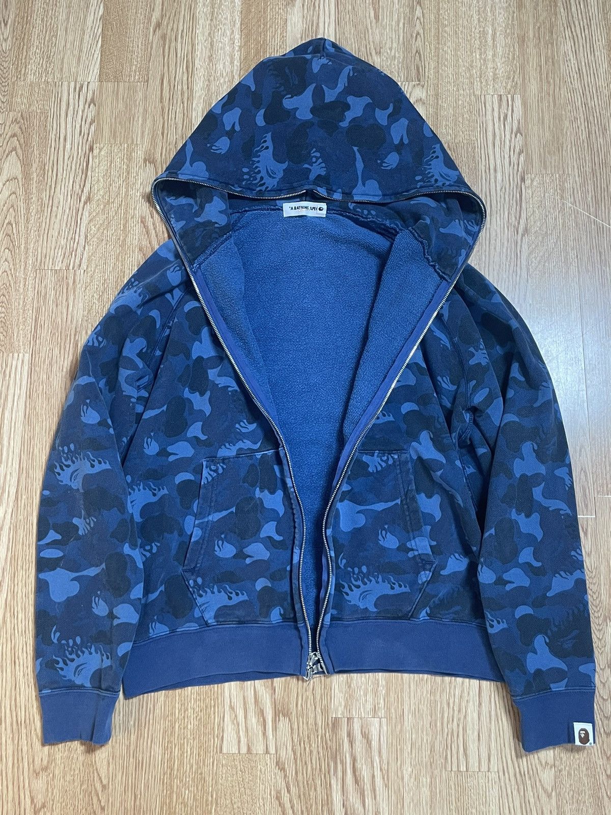Bape Bape flame camo hoodie Size US S / EU 44-46 / 1 - 3 Thumbnail