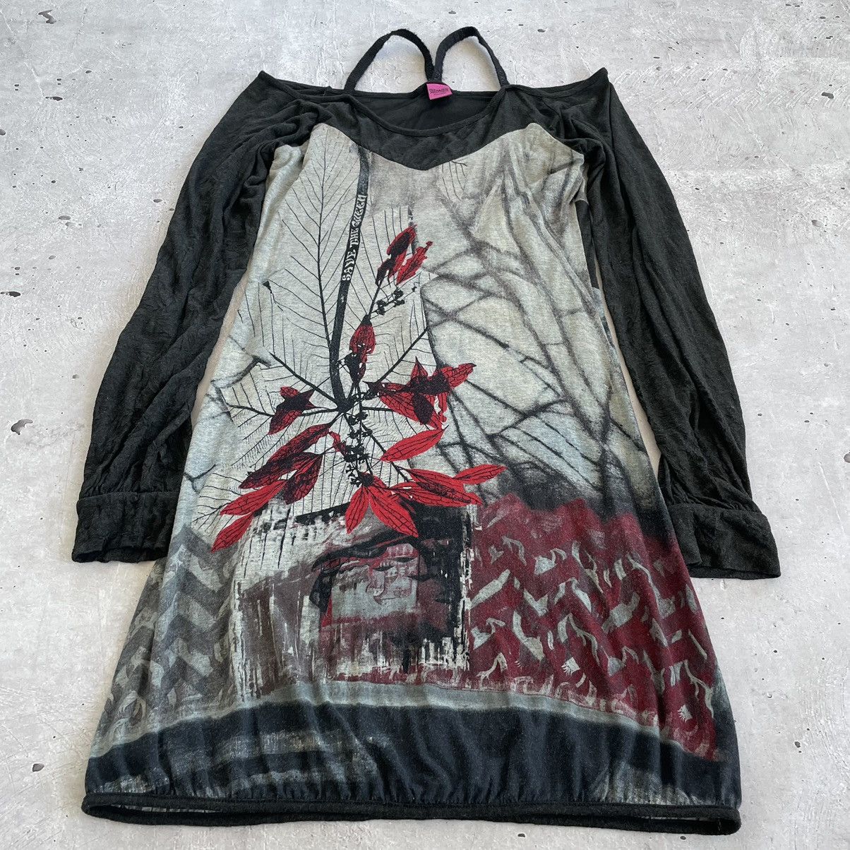 Designer Save the Queen Y2K vintage graphic dresses midi dress y2k Size M / US 6-8 / IT 42-44 - 4 Thumbnail