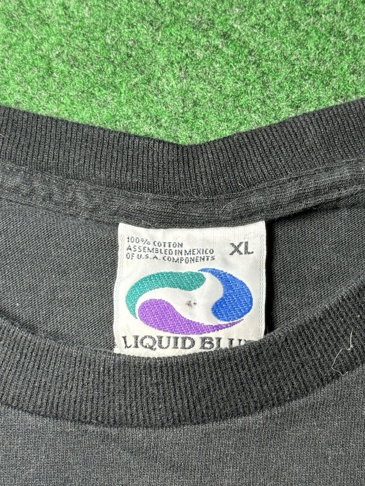 Liquid Blue Vintage 90s Liquid Blue Goldberg WCW WWF Wrestling T Shirt Size US XL / EU 56 / 4 - 6 Thumbnail