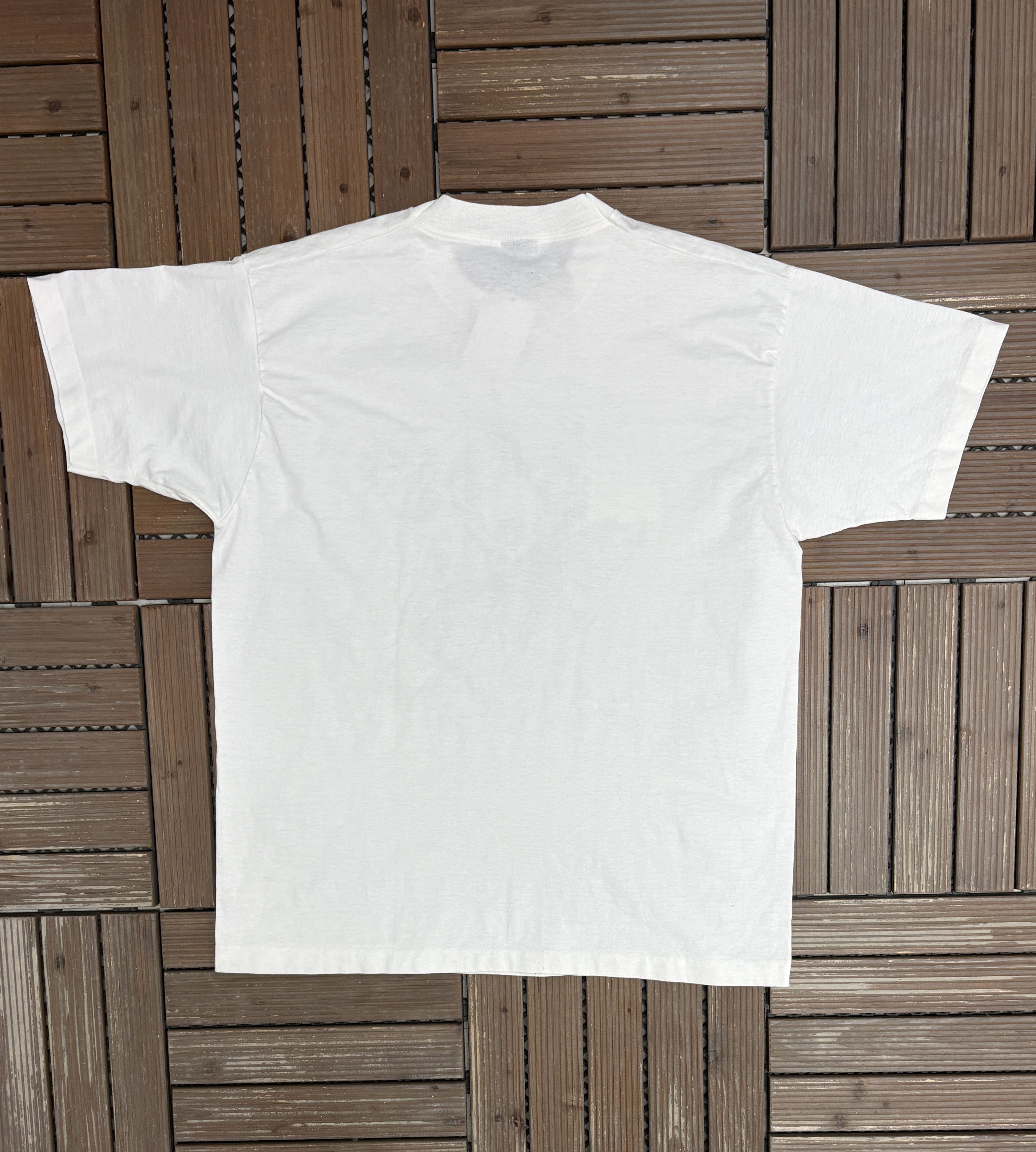 Vintage Wolfpack Scenic Vintage White T-Shirt Tee Size US XL / EU 56 / 4 - 4 Thumbnail