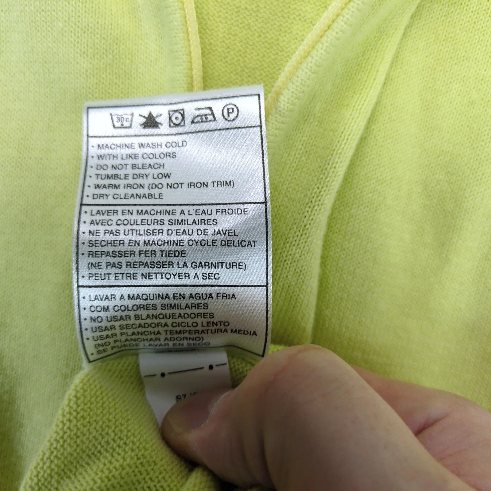 Tiger Woods Tiger Woods Men's XXL 1/4 Zip Knit Sweater Lime Mock Neck Size US XXL / EU 58 / 5 - 5 Thumbnail