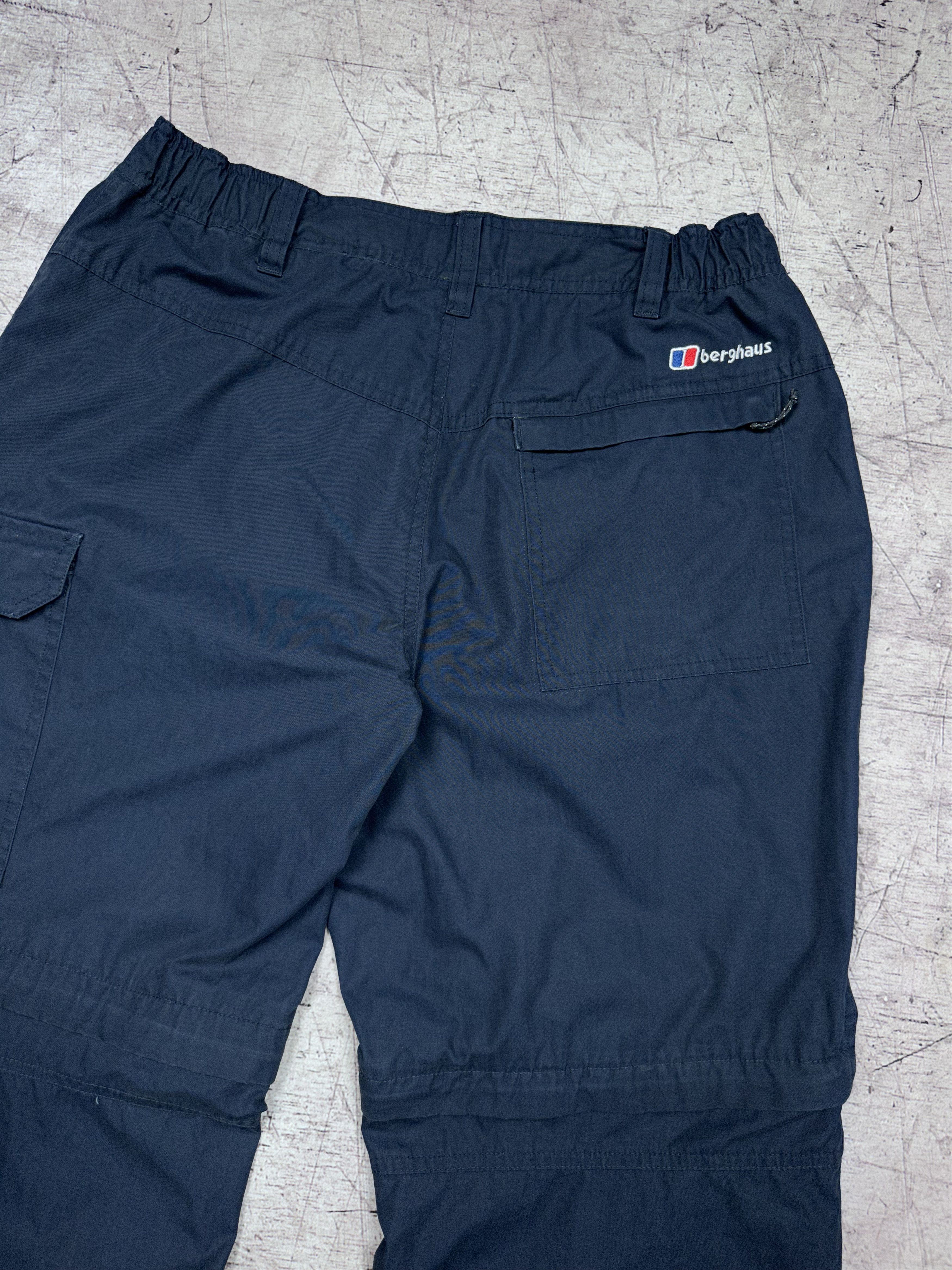 Berghaus × Vintage Berghaus Vintage Mens Outdoor Cargo Pants Shorts Size US 32 / EU 48 - 8 Thumbnail