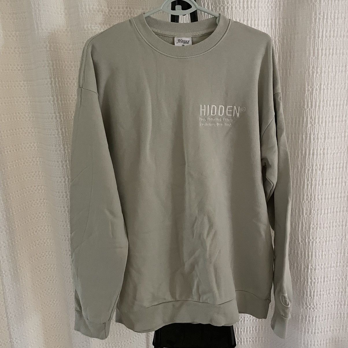トップス HIDDEN NY logo crewneck sweatshirt L Hidden NY Logo Crewneck Sweatshirt Green Men's - SS21 - US