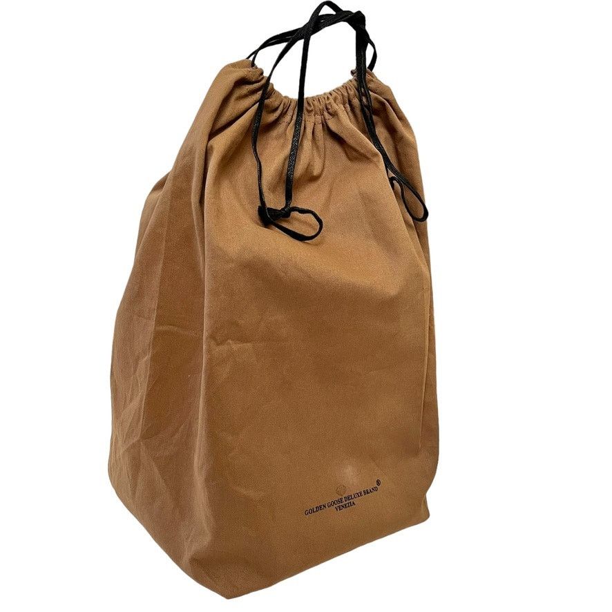 Golden Goose Golden Goose Embroidered Logo Brown Drawstring Dust Bag Size ONE SIZE - 7 Thumbnail