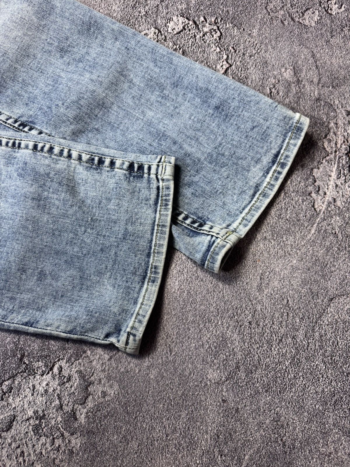 True Religion True Religion "Ricky" Relaxed Straight Jeans Size US 32 / EU 48 - 7 Thumbnail