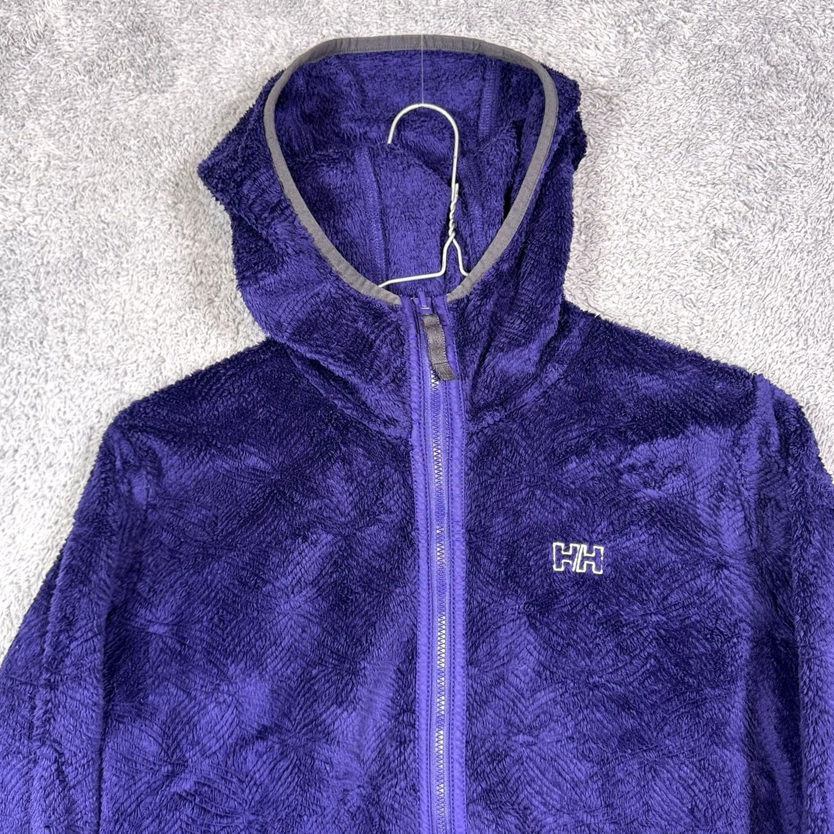 Helly Hansen Helly Hansen Jacket Womens S Full Zip Precious Fleece Geometric Faux Fur Purple Size S / US 4 / IT 40 - 4 Thumbnail