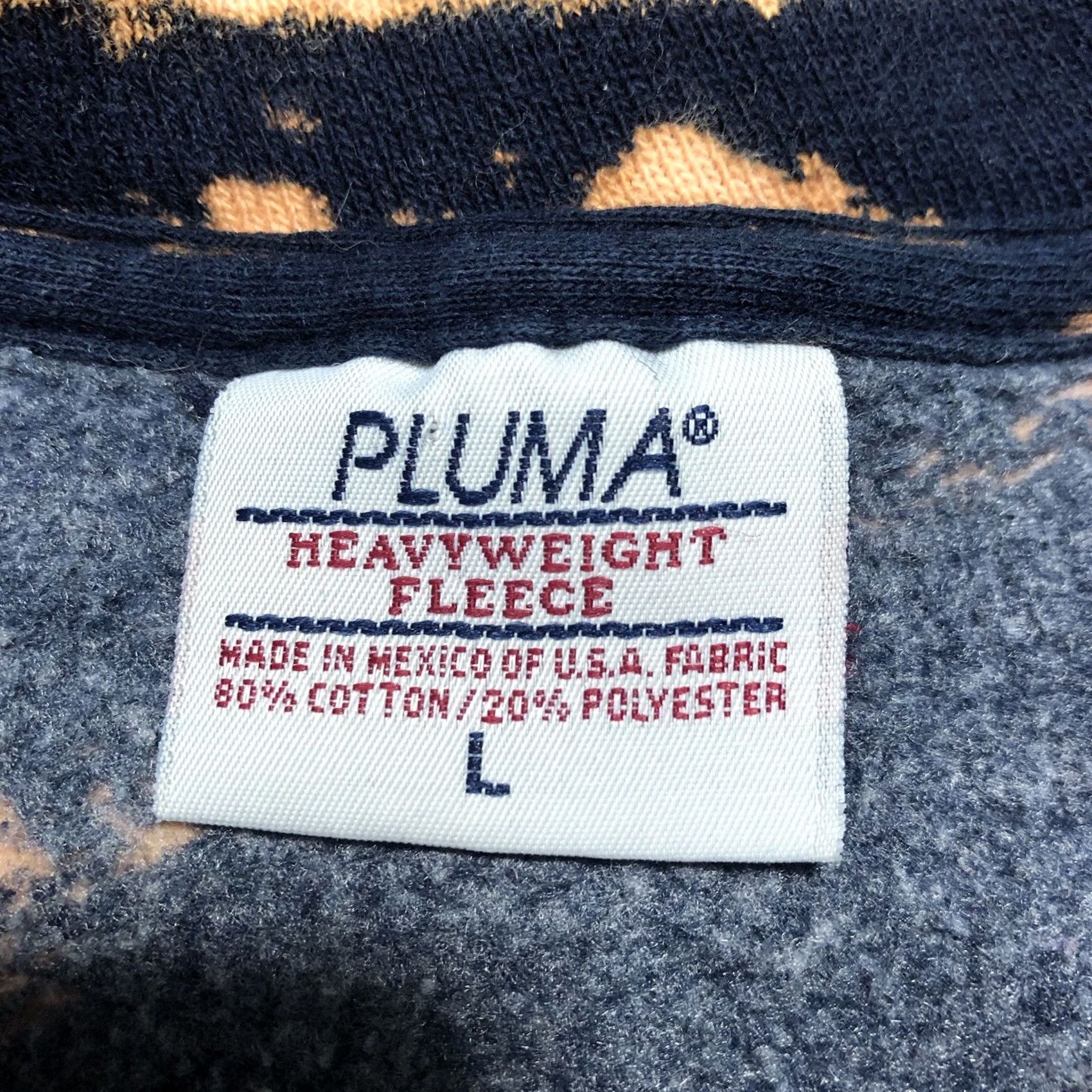 Vintage VINTAGE Pluma Sweatshirt L Blue Tie Dye Acid Wash South Padre Island Texas Getaway Tourist 90s Beach Mens Size US L / EU 52-54 / 3 - 4 Thumbnail