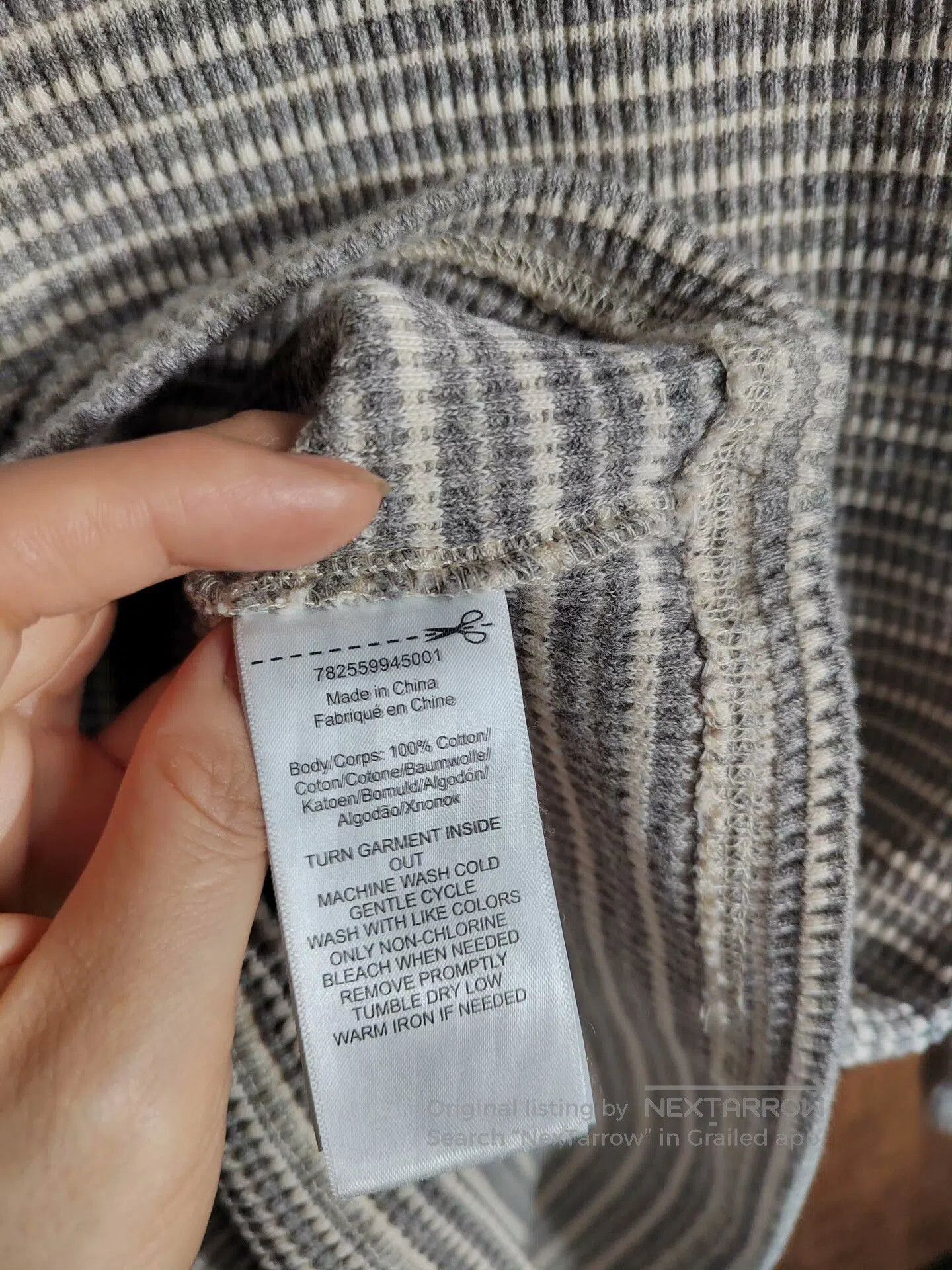 RRL Ralph Lauren RRL Ralph Lauren Long Sleeve Henley Shirt. Size US L / EU 52-54 / 3 - 5 Thumbnail
