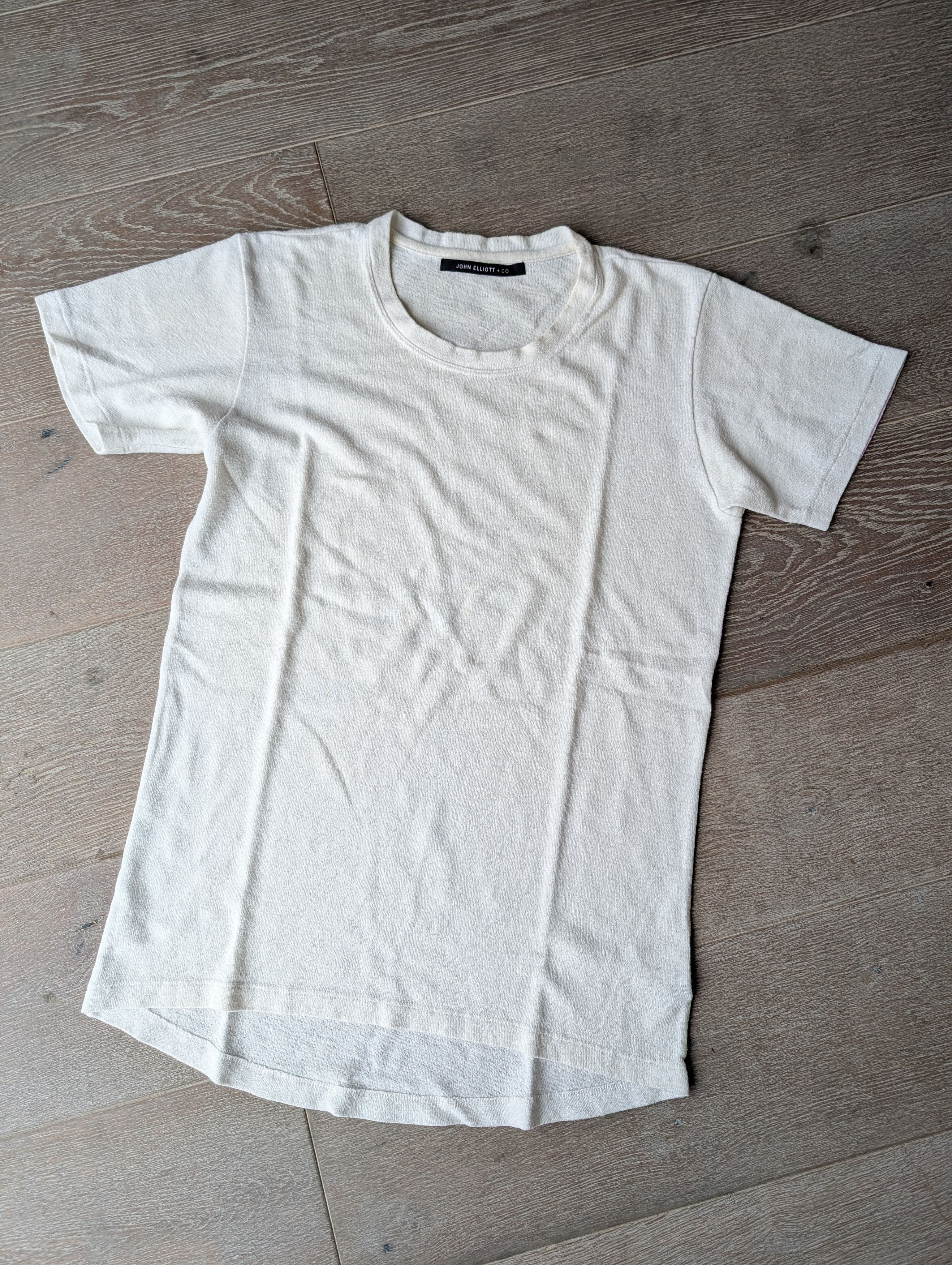 John Elliott Expo Tee Co Mix White Size US M / EU 48-50 / 2 - 1 Thumbnail
