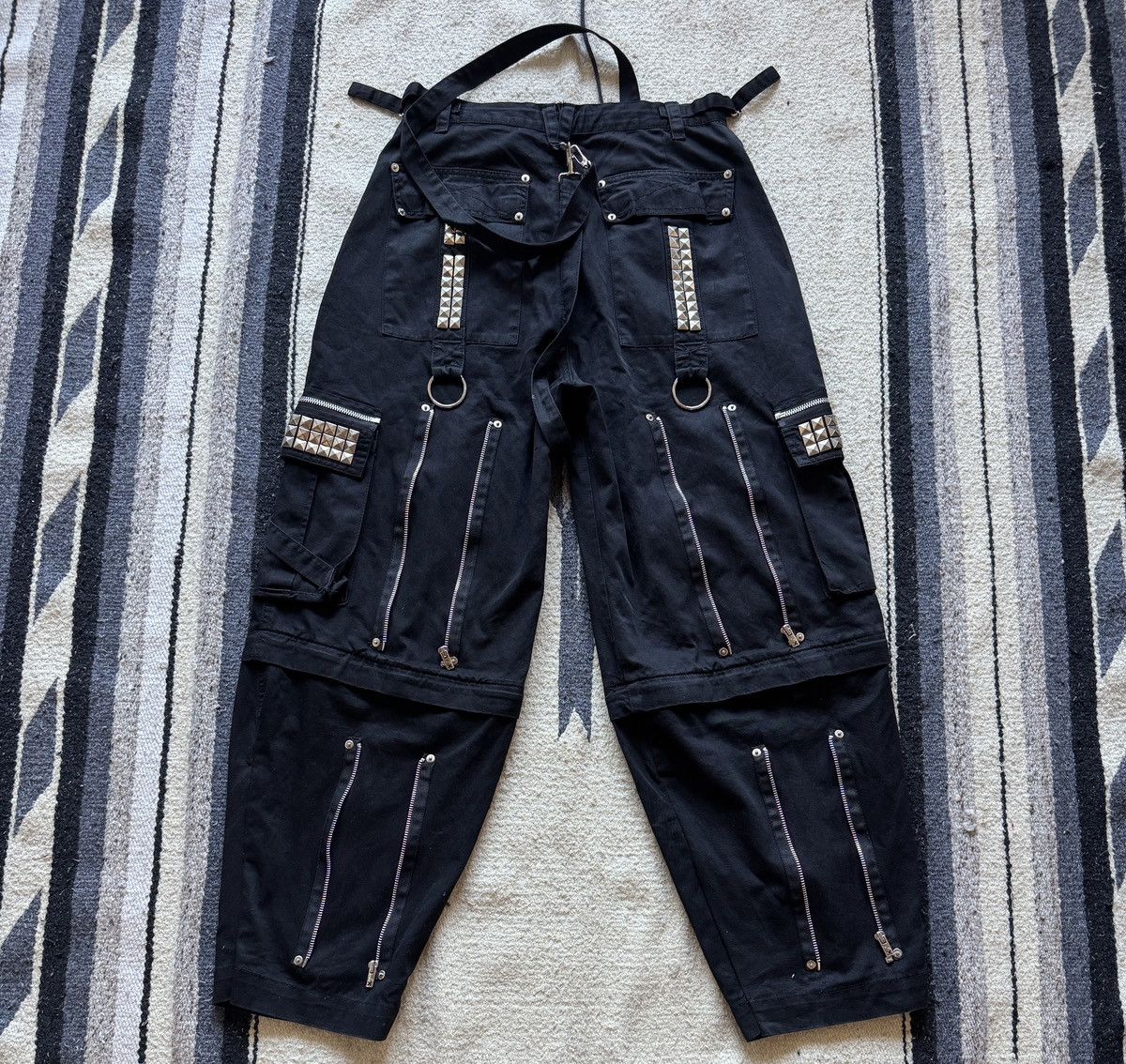 Tripp NYC Y2K TRIPP NYC Baggy Rave Pants 30W Size US 30 / EU 46 - 7 Thumbnail