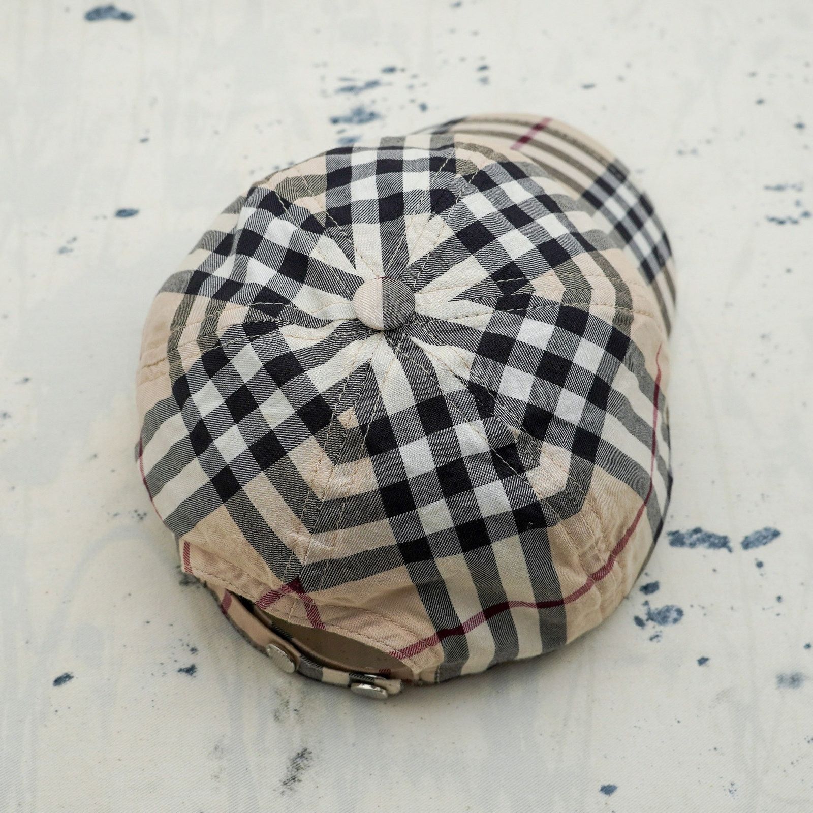 Burberry Vintage burberry london nova check beige baseball cap hat Size ONE SIZE - 5 Thumbnail