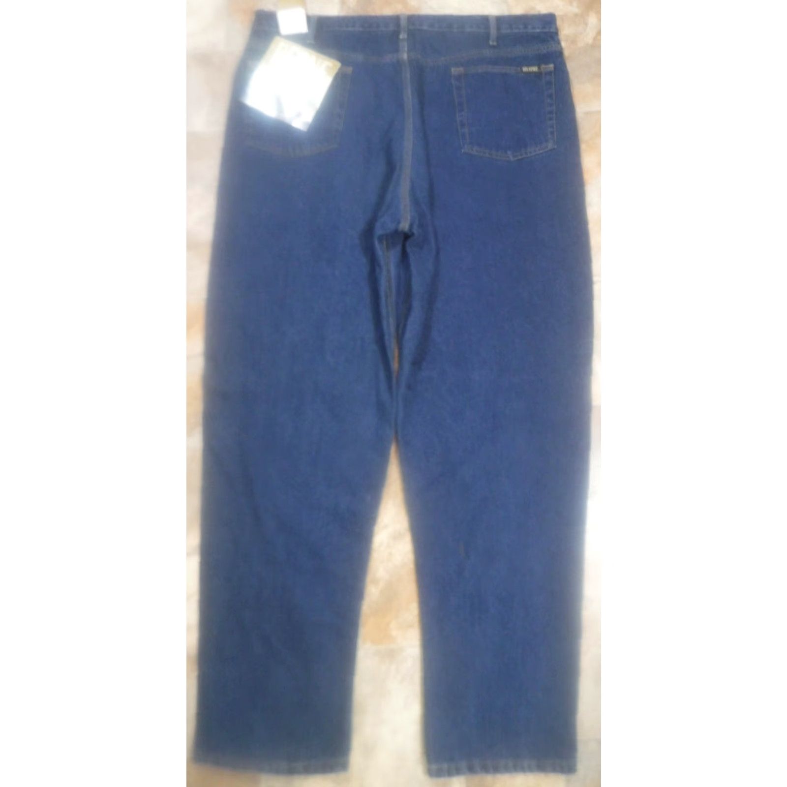 Vintage VINTAGE Berne Jeans 42 / 34 Dark Blue Denim 5-Pocket Classic 90s Style P999SWD Mens Jeans Diutm Tag New with Tags Size US 42 / EU 58 - 5 Thumbnail
