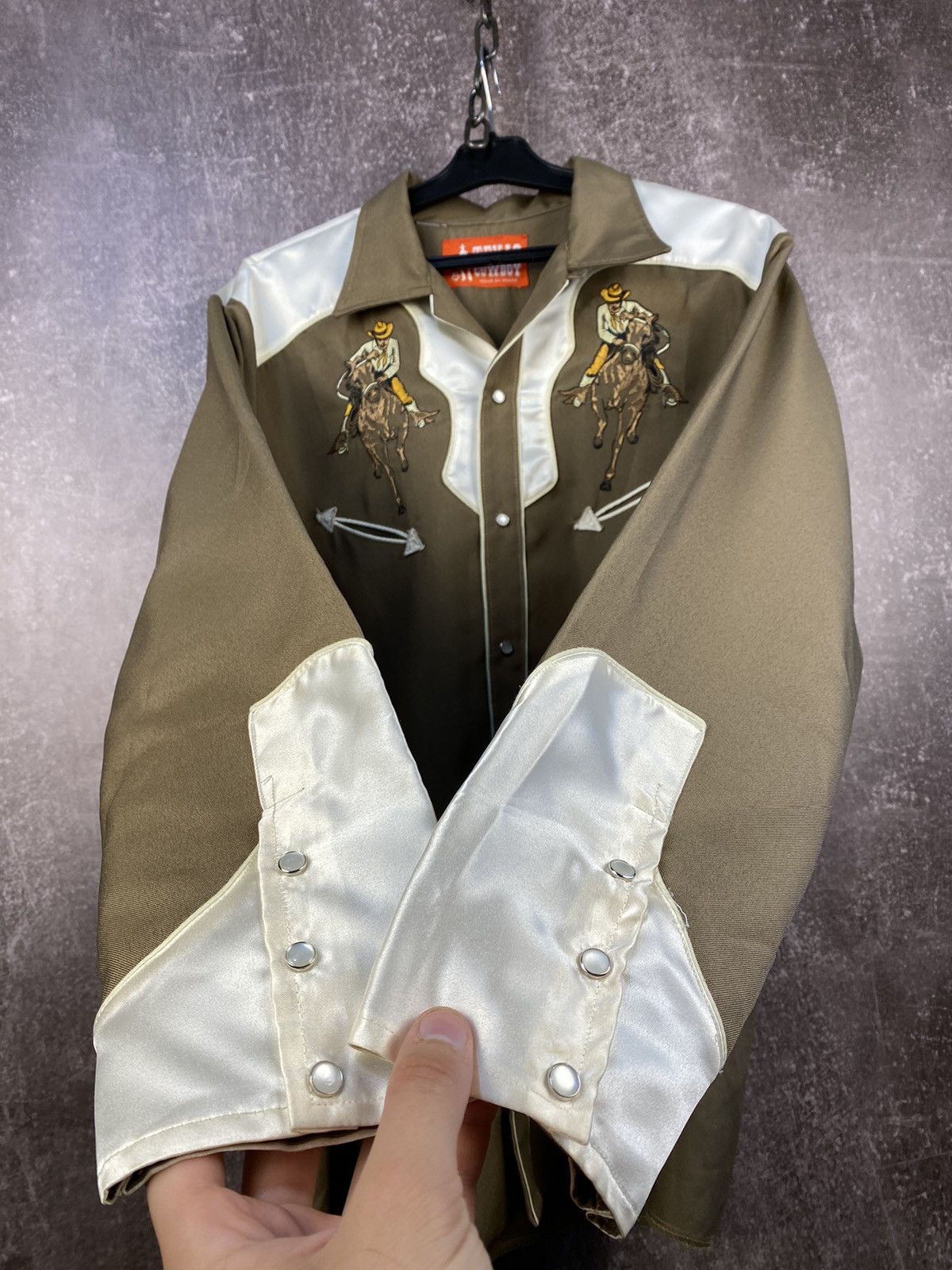 Cowboy Equipment Vintage 70's California Ranchwear Western Shirt Size US XL / EU 56 / 4 - 3 Thumbnail