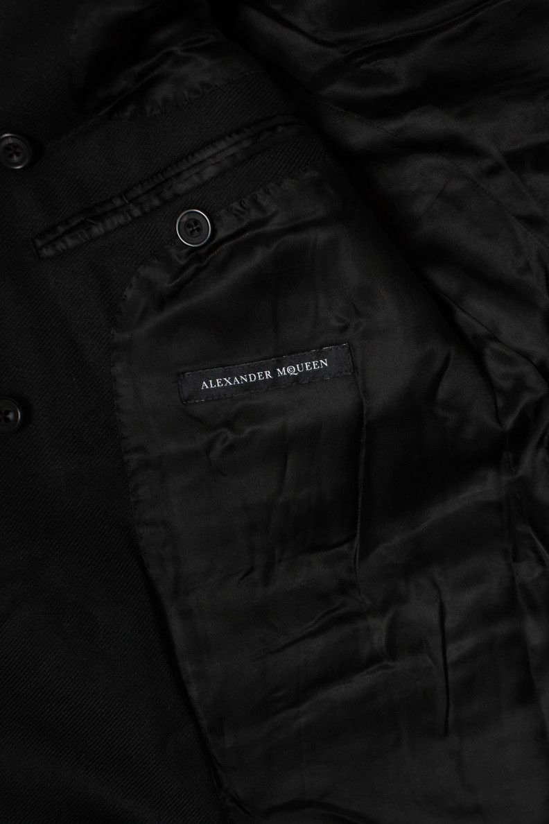 Alexander McQueen Alexander McQueen, Black double breasted blazer Size 50R - 7 Thumbnail
