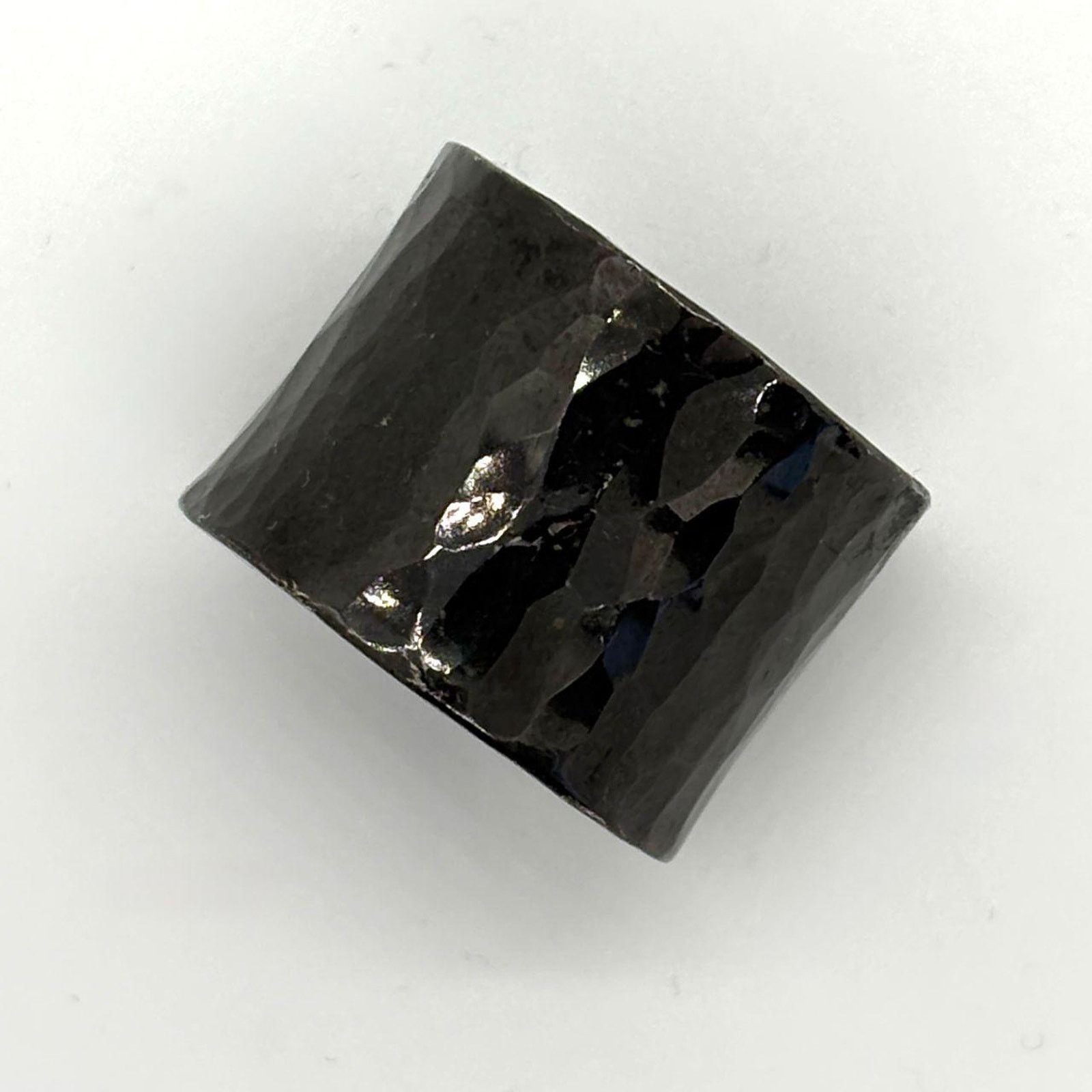 Stonewall Forged Ruthenlun Ring Silver 3.5