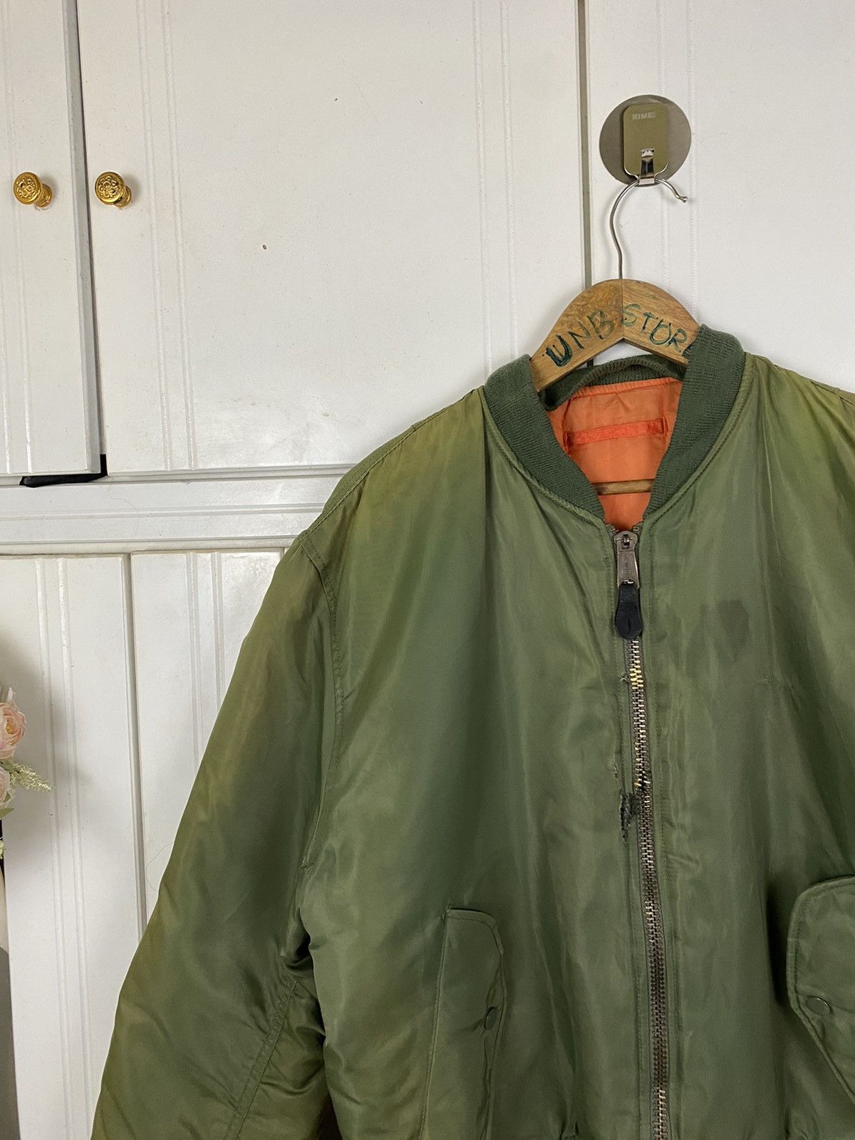 Alpha Industries ✅️Vintage Bomber Jacket Alpha Industries Size US XL / EU 56 / 4 - 9 Thumbnail