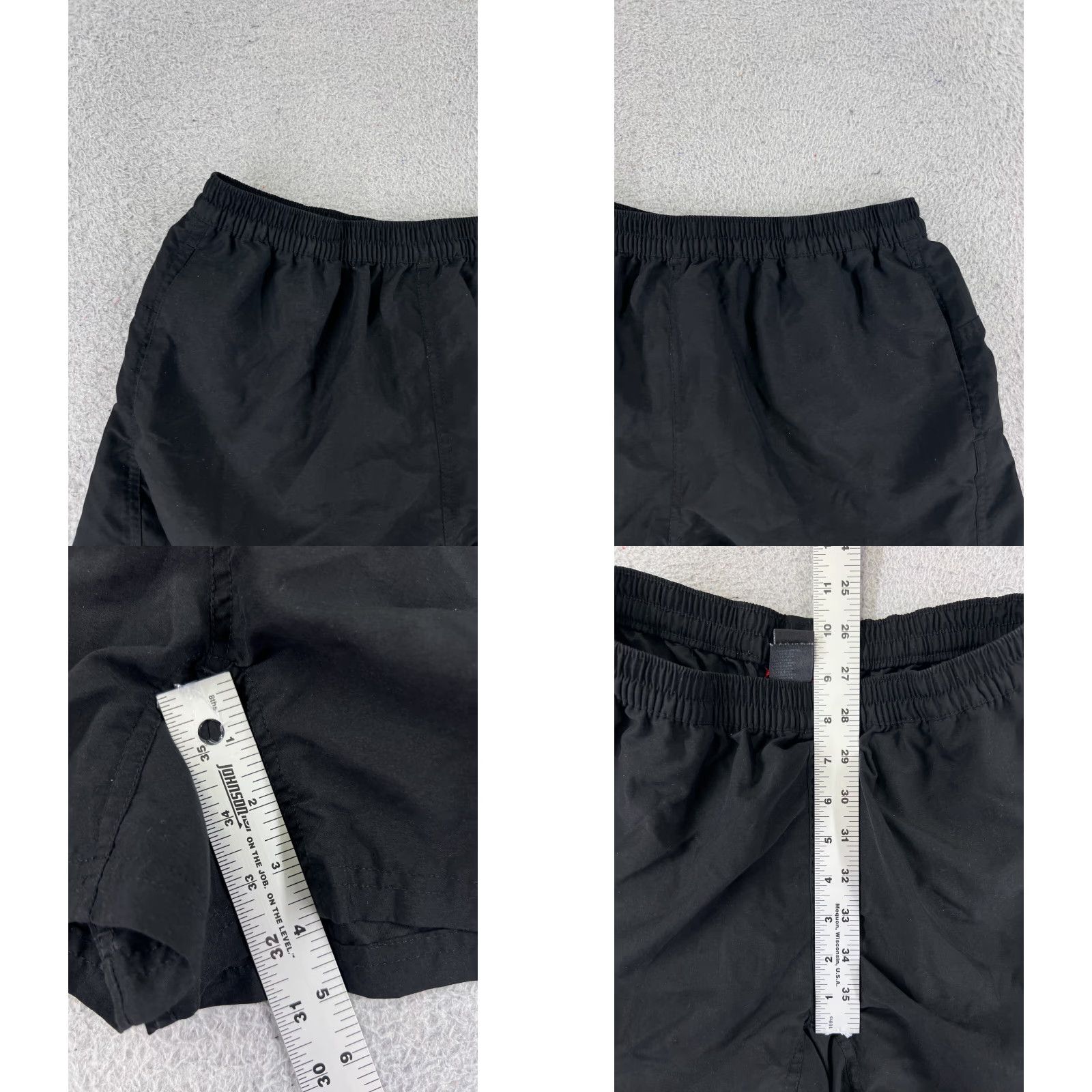 The North Face The North Face Womens Shorts Medium Black 100% Nylon Stowable Hiking Camping Size 32" / US 10 / IT 46 - 8 Thumbnail