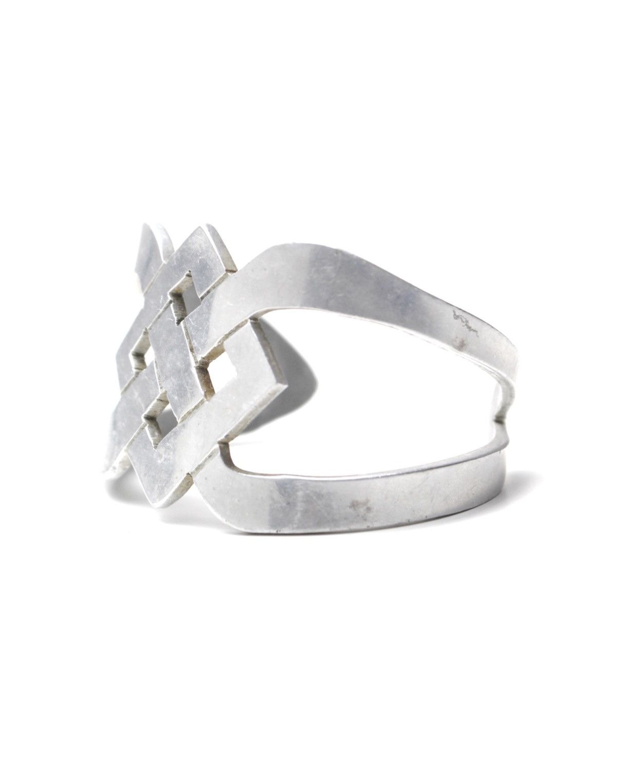 Vintage 2000S JAPANESE MADE INFINITY KNOT SILVER-TONE BRACELET Size ONE SIZE - 1 Thumbnail