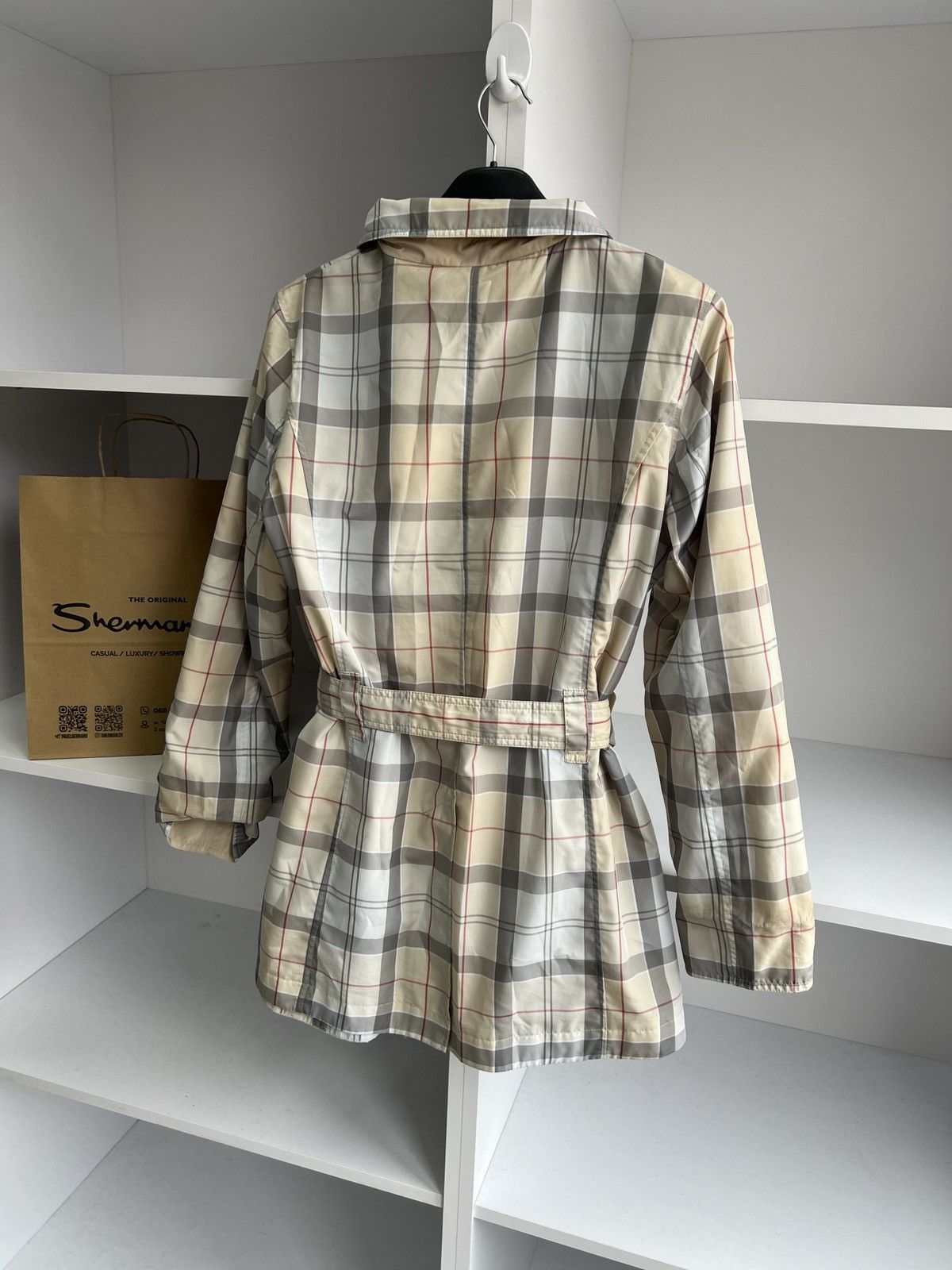 Barbour × Vintage Vintage Barbour Nova Check 2-sided women’s jacket Size L / US 10 / IT 46 - 19 Thumbnail