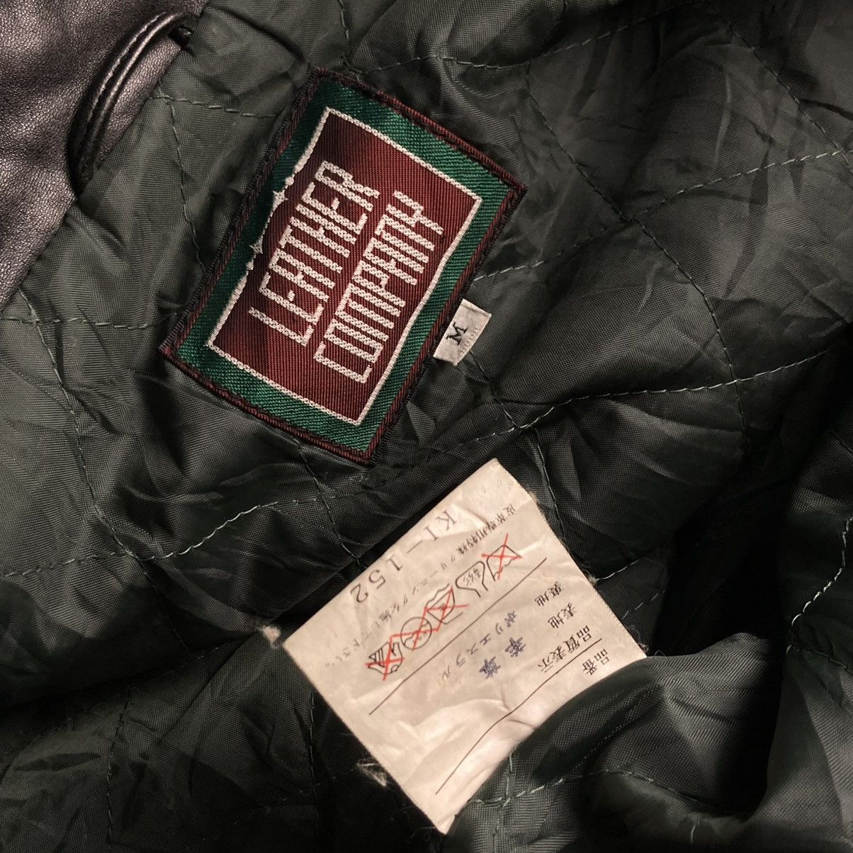 Genuine Leather 🇯🇵 LEATHER COMPANY LEYMUSIS BUTTON UP FULL ZIP HEAVY JACKET Size US M / EU 48-50 / 2 - 14 Thumbnail