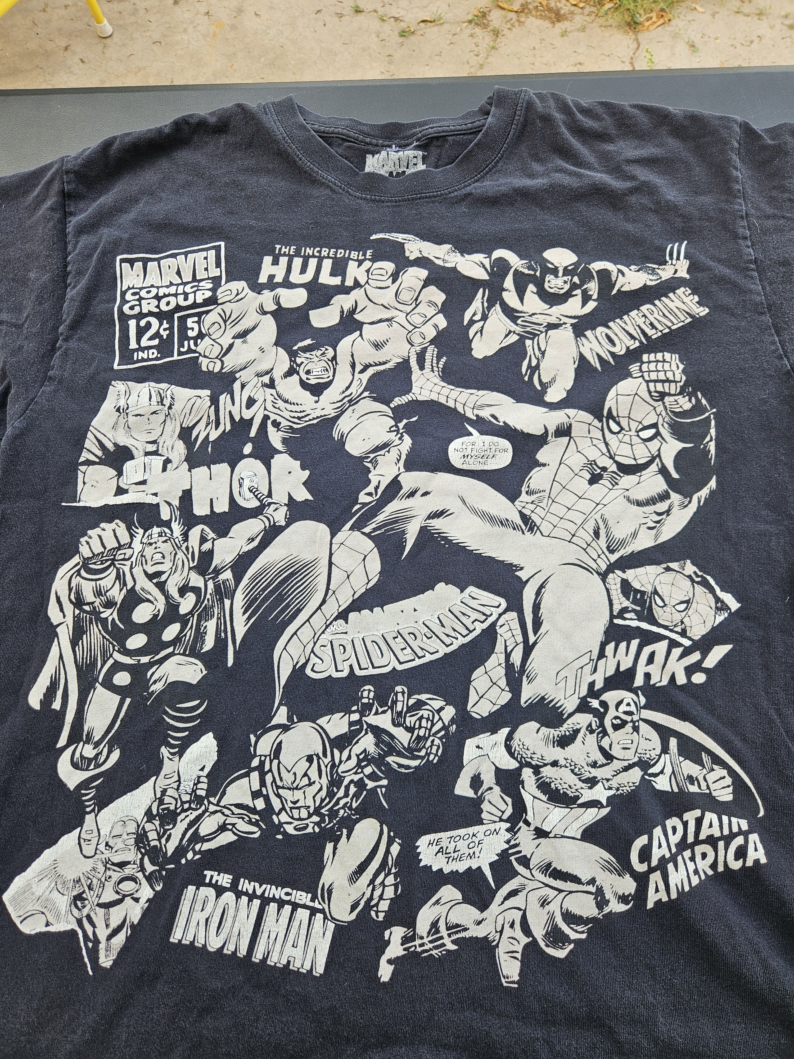 Marvel Comics Marvel Comics Y2K Avengers AOP Tee Size US L / EU 52-54 / 3 - 2 Thumbnail