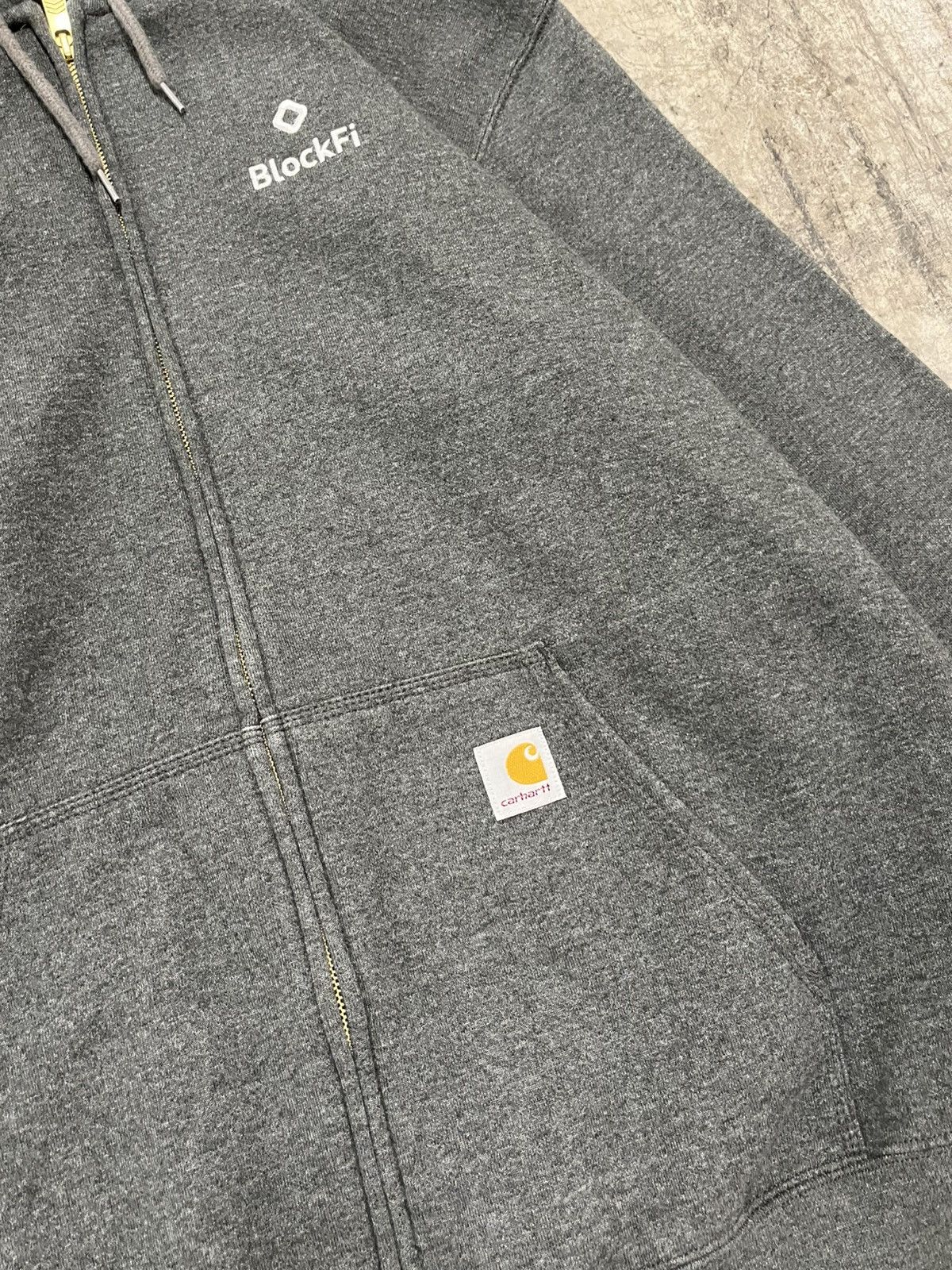 Carhartt × Vintage Carhartt zip up hoodie vintage streetwear hype rare skater Size US L / EU 52-54 / 3 - 4 Thumbnail