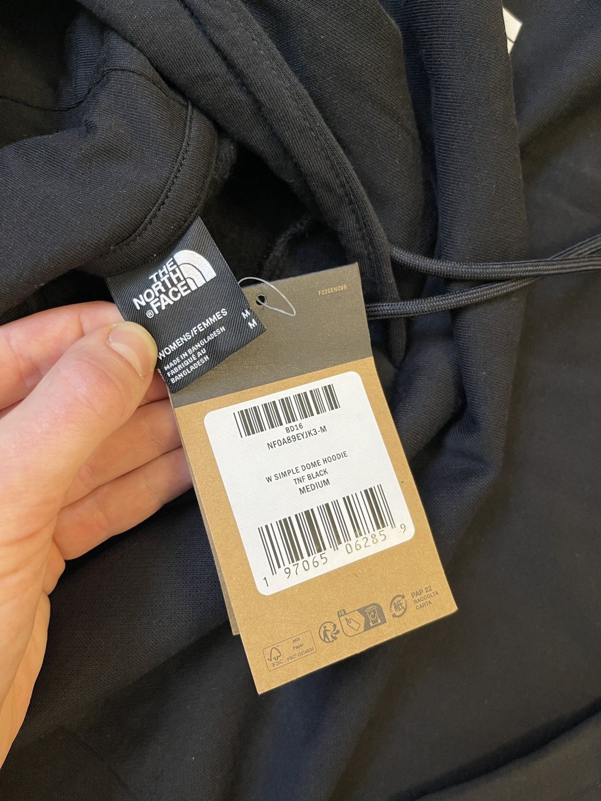 The North Face TNF Hoodie Size M / US 6-8 / IT 42-44 - 3 Thumbnail