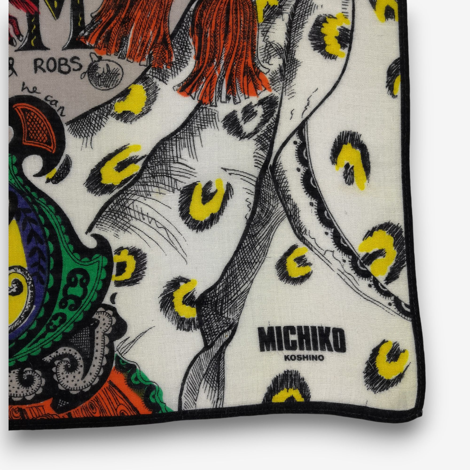 Michiko Koshino London Vintage Michiko London Handkerchief Neckerchief Bandana Size ONE SIZE - 2 Thumbnail