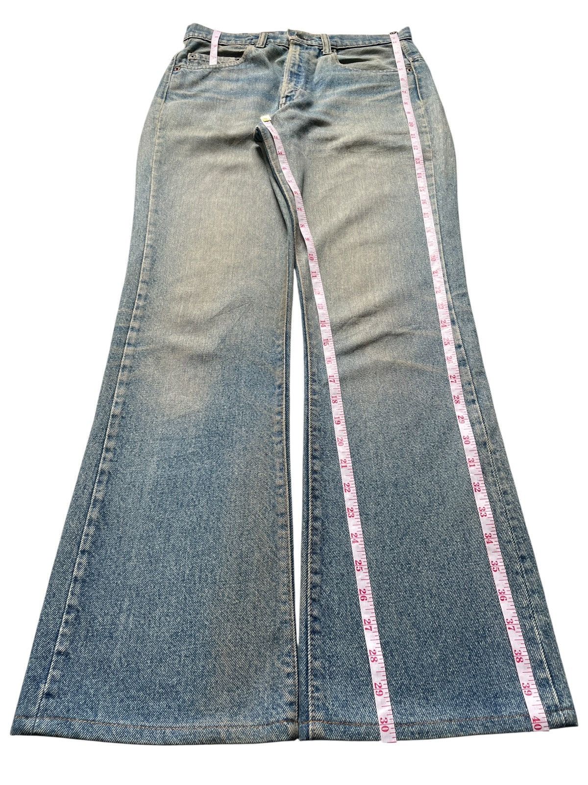 Levi's Vintage 70s Levis 517 Mud Wash Bootcut Flare Jeans Button 8 Size US 30 / EU 46 - 12 Thumbnail
