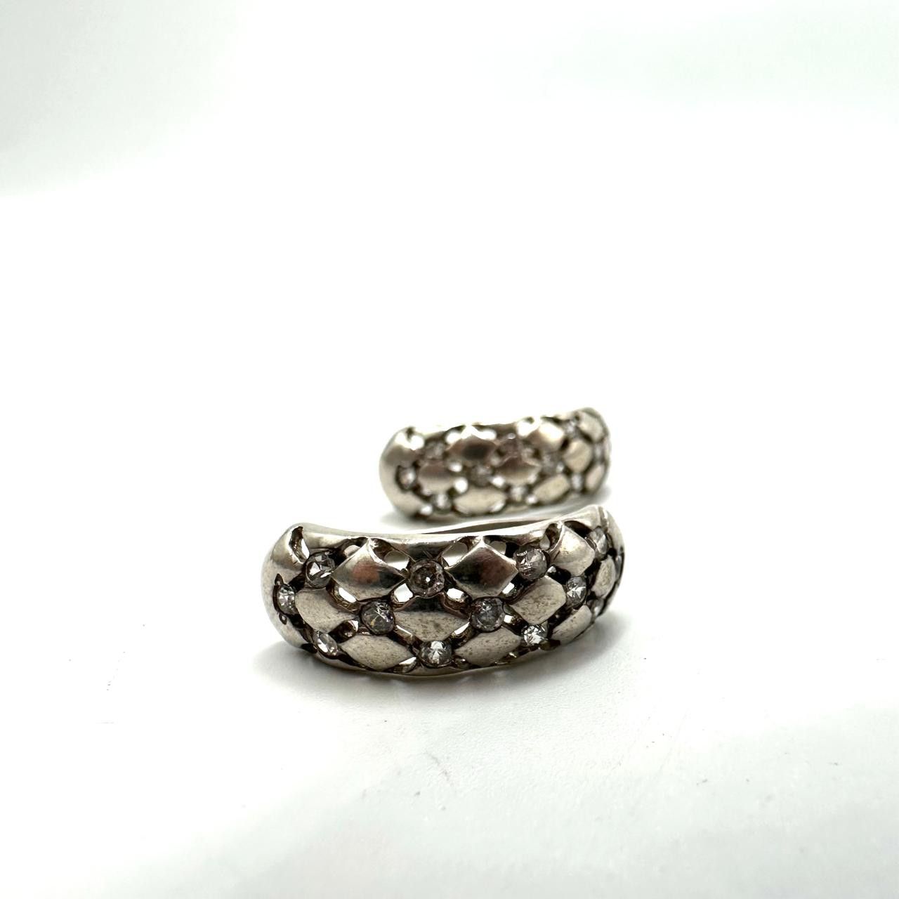 Sterling Silver Vintage 925 Sterling Silver Ukrainian Earrings Size ONE SIZE - 8 Thumbnail