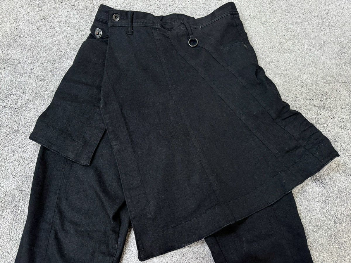 Julius Julius 7 asymmetrical Denim Layered Skirt Approx Size M Size US 32 / EU 48 - 2 Thumbnail
