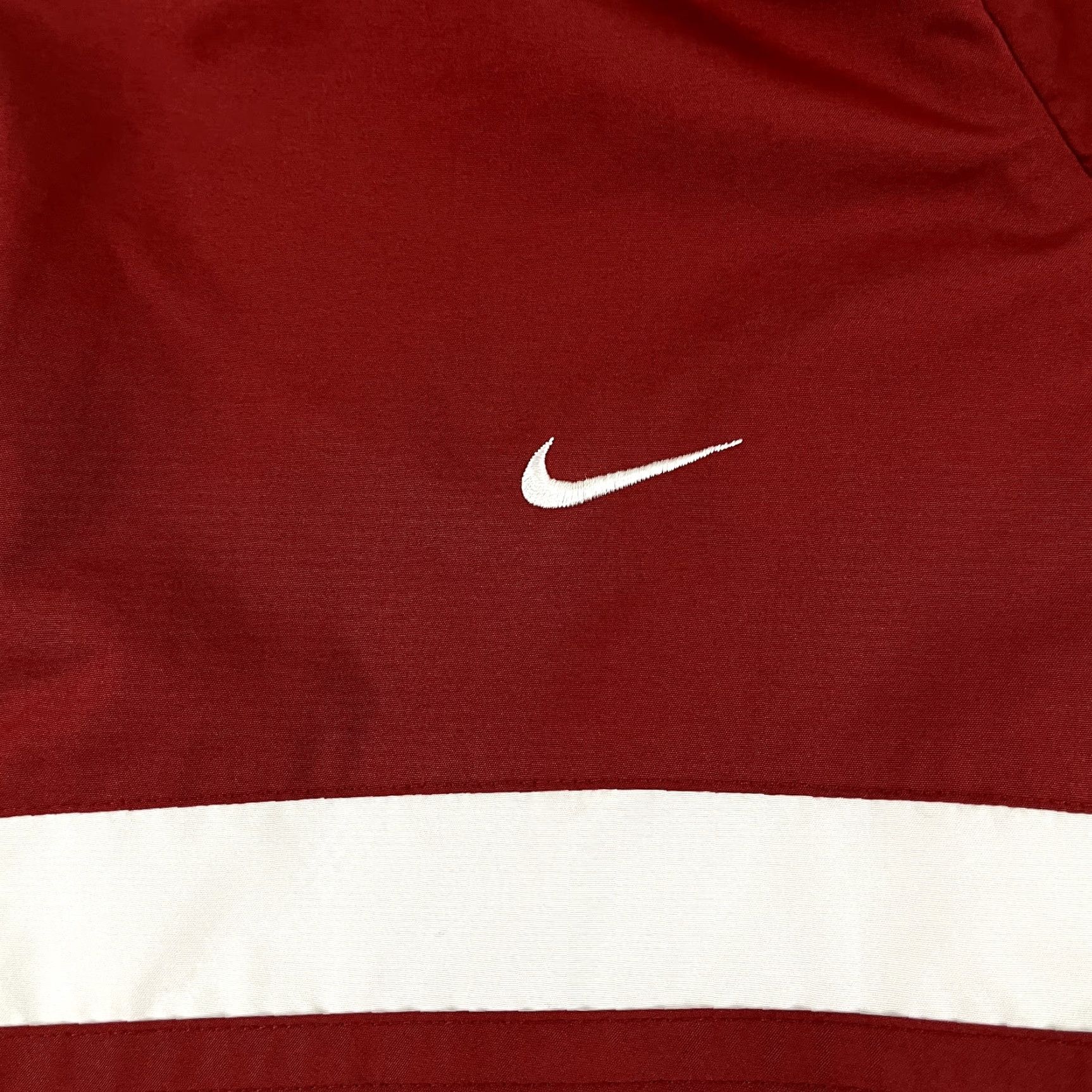 Nike VINTAGE Nike University Jacket Mens XL Crimson Ride Red Team Retro Zip Size US XL / EU 56 / 4 - 3 Thumbnail