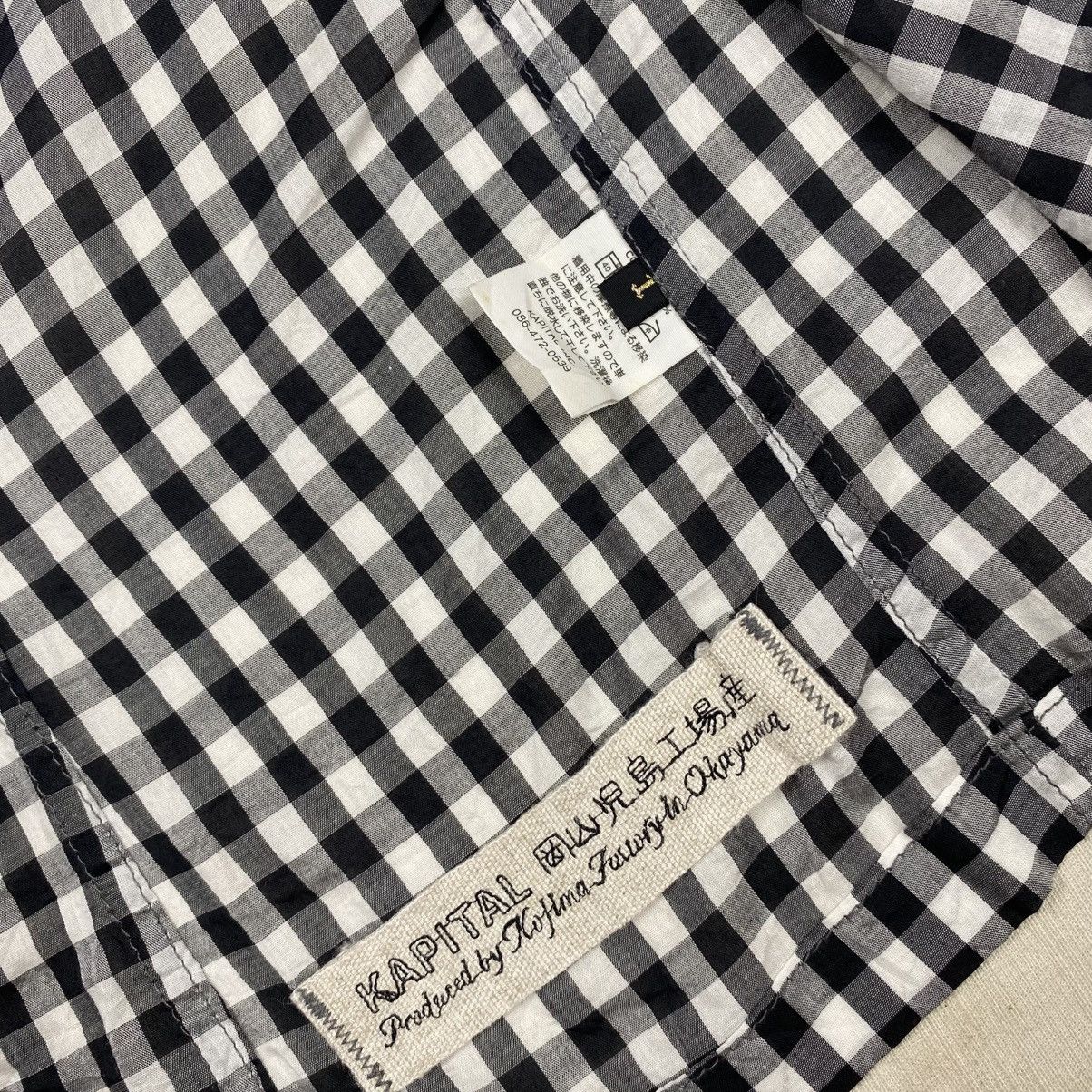 Kapital Kountry Kapital Plaid Checker Button Up Shirts Size US S / EU 44-46 / 1 - 12 Thumbnail